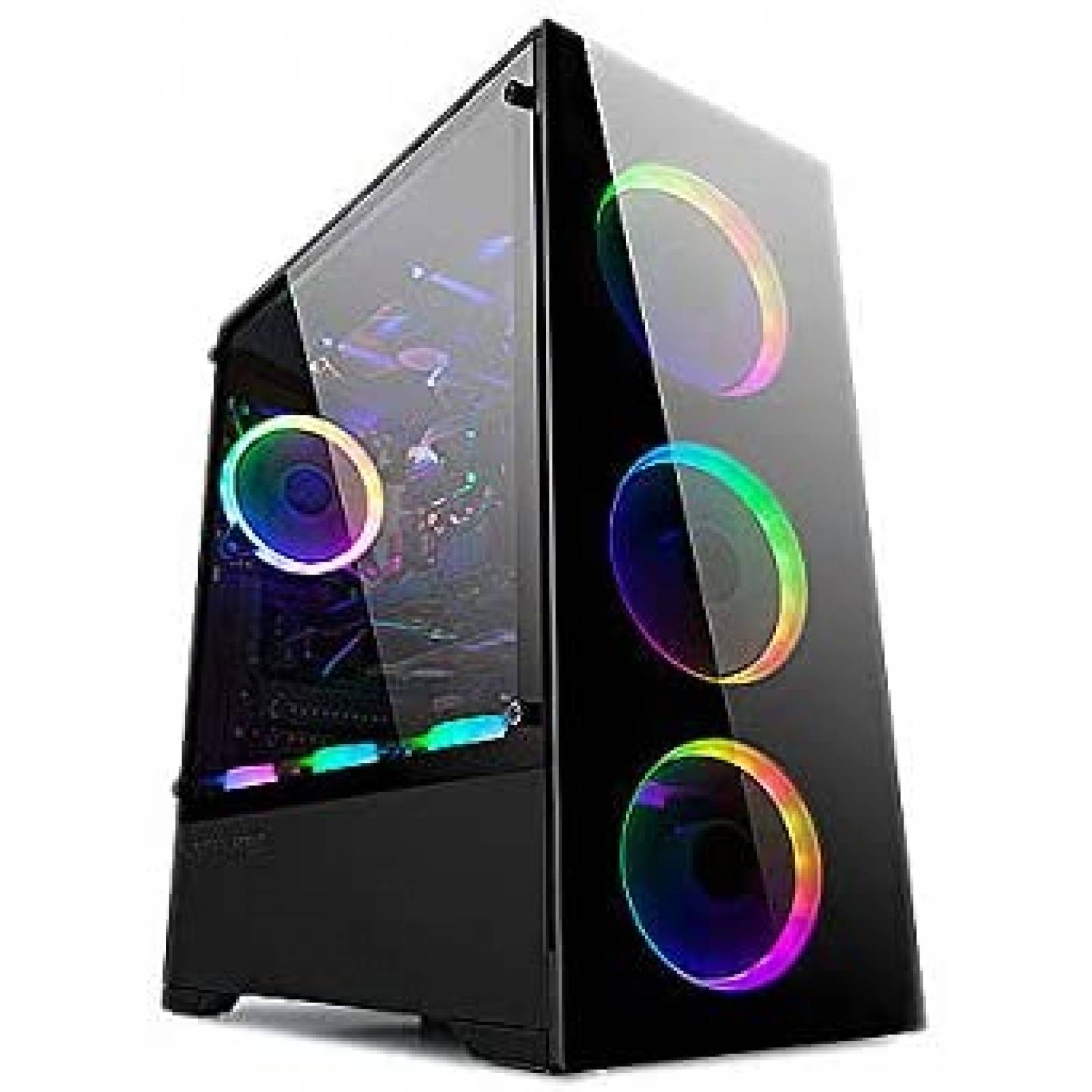 Caja PC Bgears B-Voguish-RGB c/Ventiladores RGB -Negro