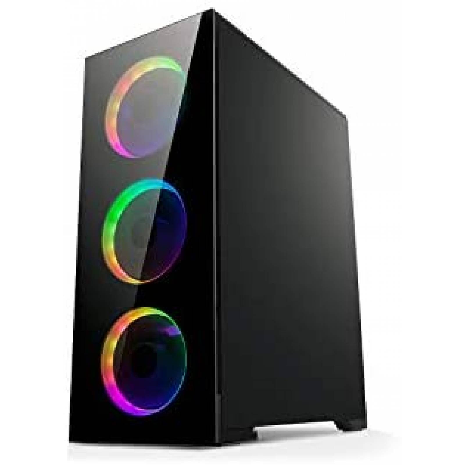 Caja PC Bgears B-Voguish-RGB c/Ventiladores RGB -Negro