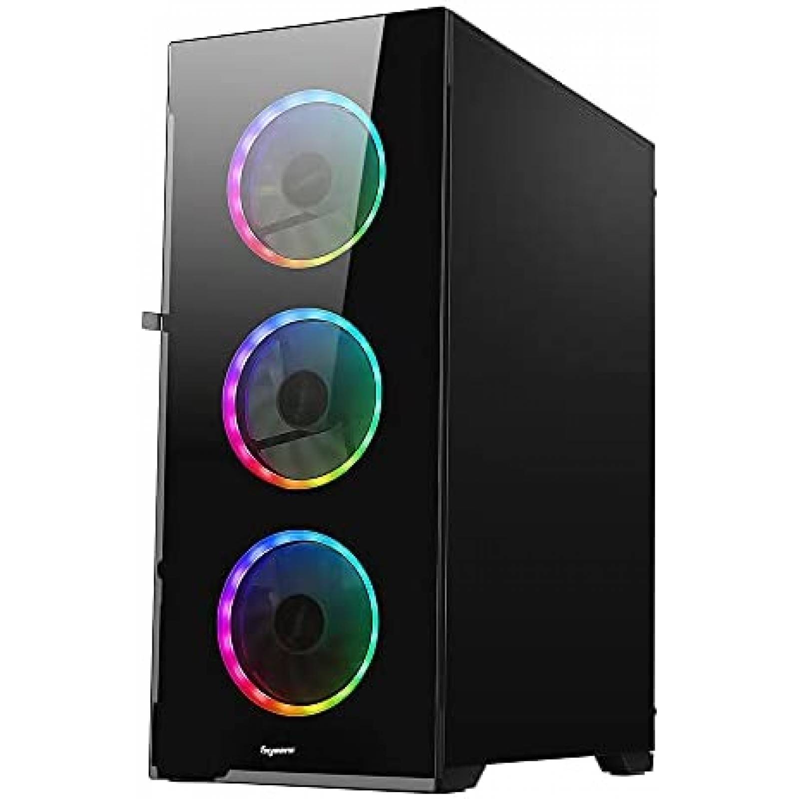 Caja PC Bgears B-Voguish-RGB c/Ventiladores RGB -Negro