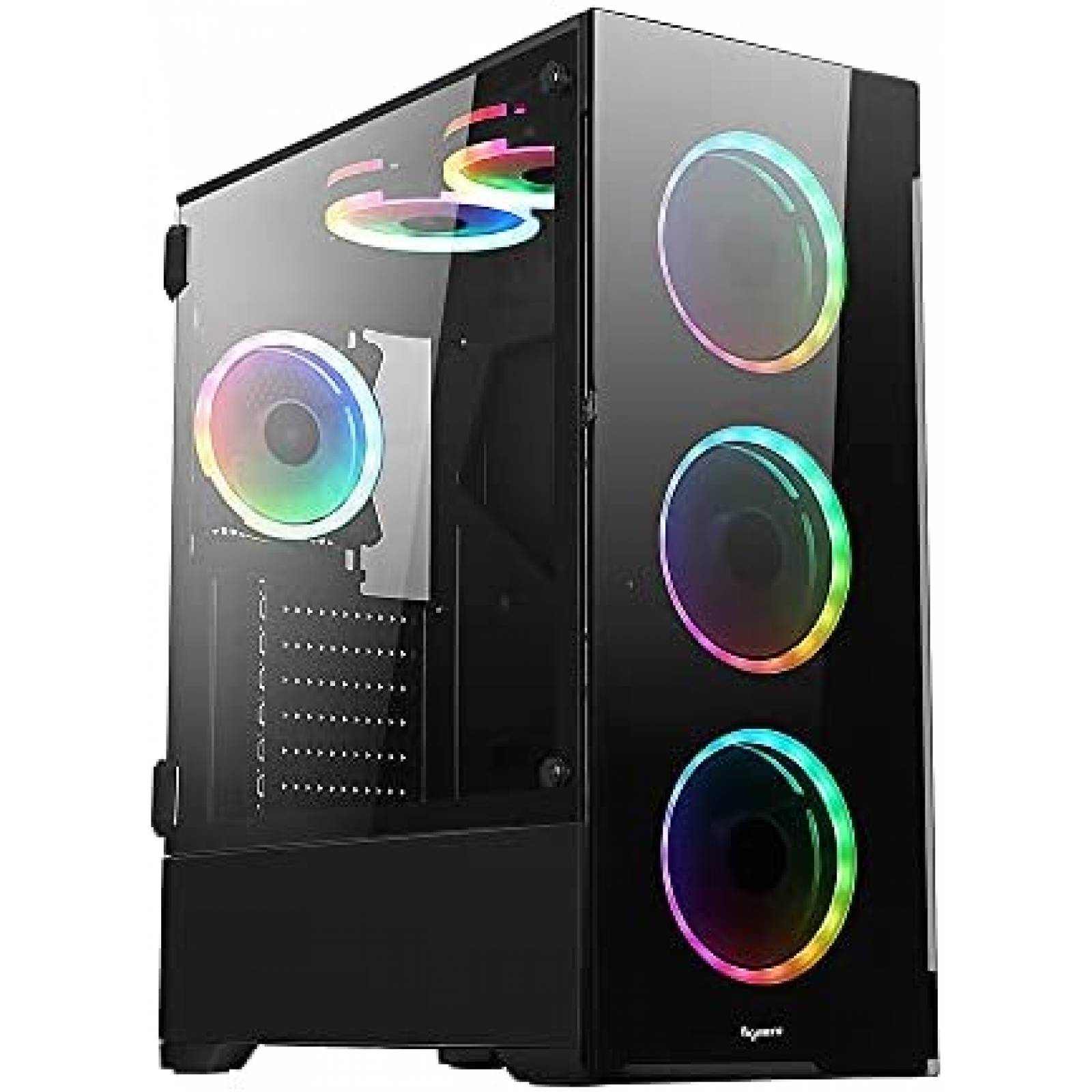 Caja PC Bgears B-Voguish-RGB c/Ventiladores RGB -Negro