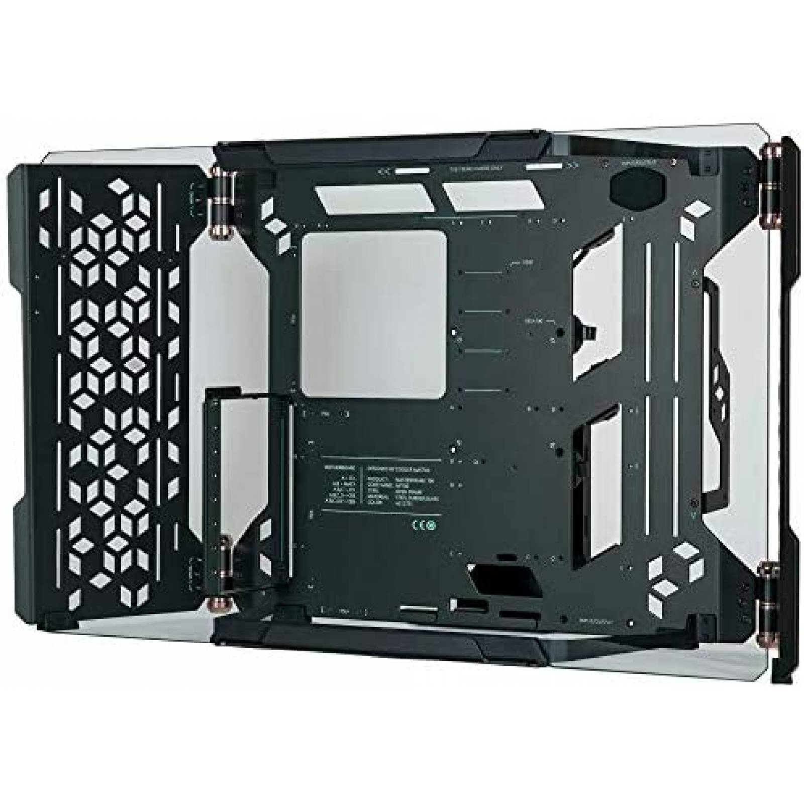 Gabinete Cooler Master MasterFrame 700 27.64x12.05'' -Negro