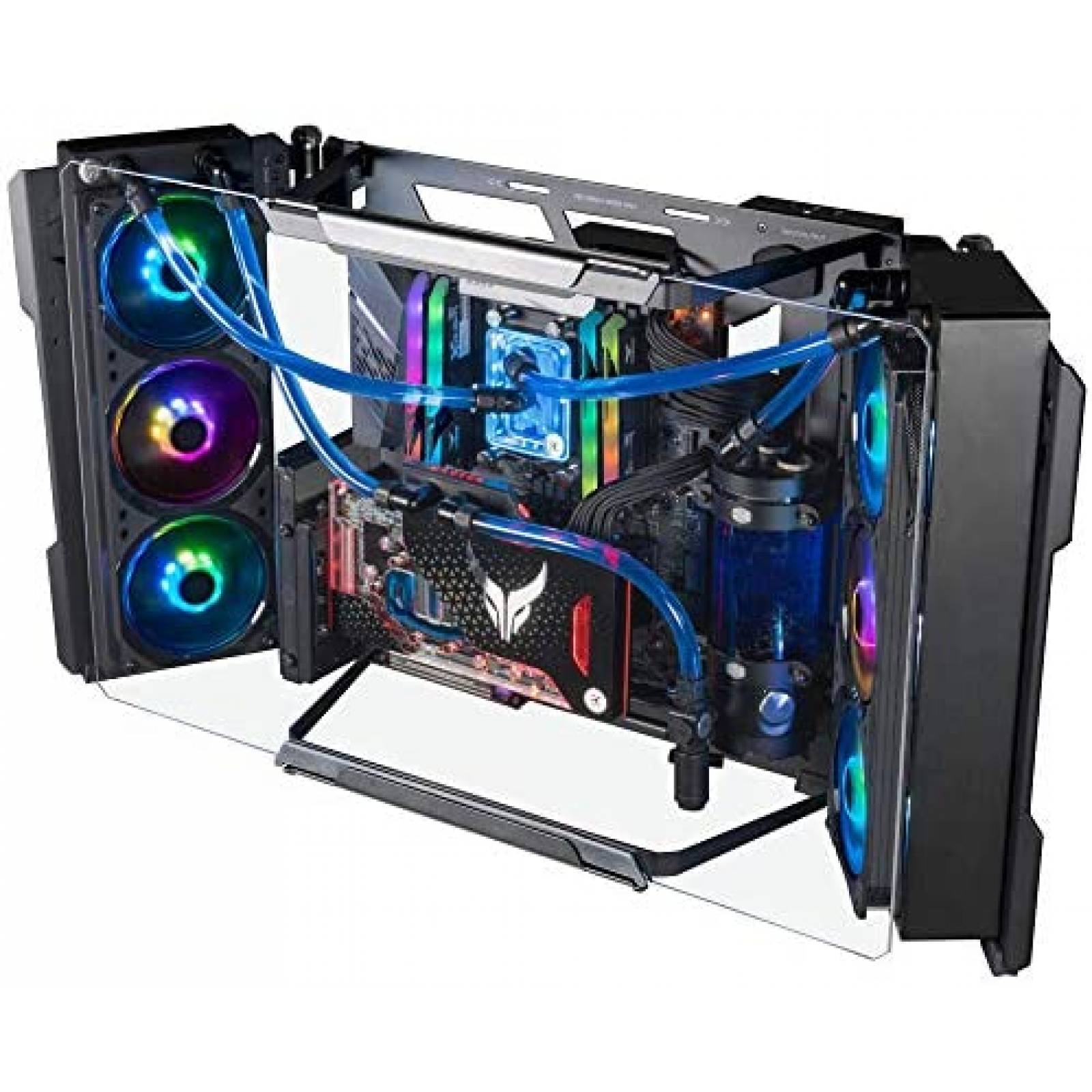 Gabinete Cooler Master MasterFrame 700 27.64x12.05'' -Negro