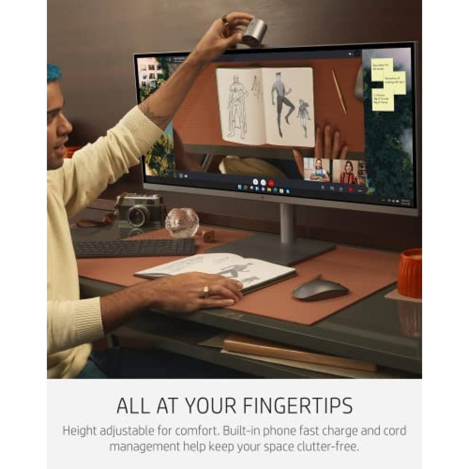 Desktop Todo en Uno HP Envy 34-c0010 34'' i7 32GB 512GB SSD