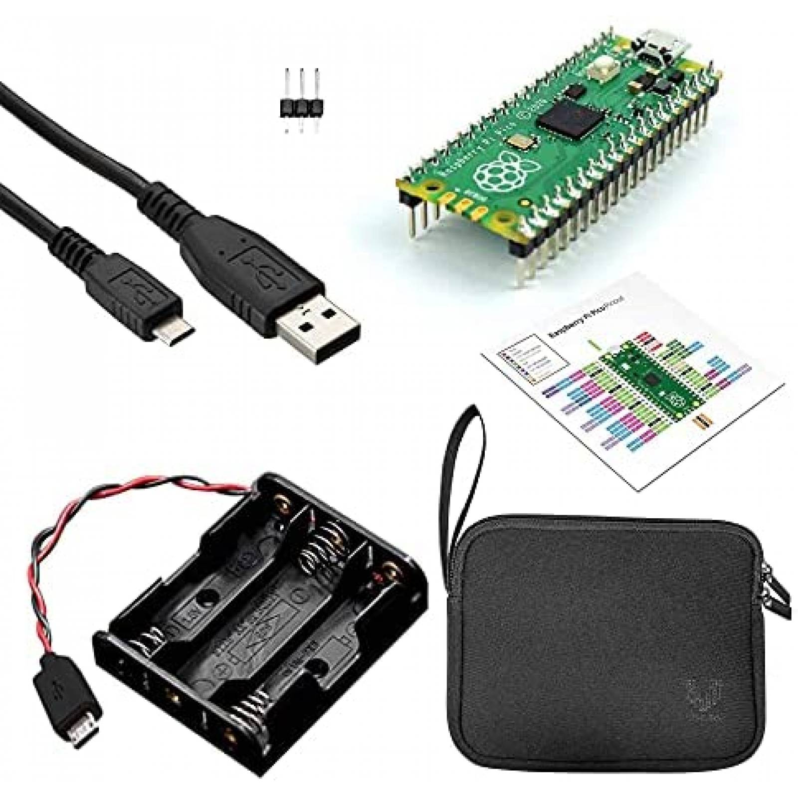 Kit Basico Electronica Virlos Raspberry Pi Pico Protector