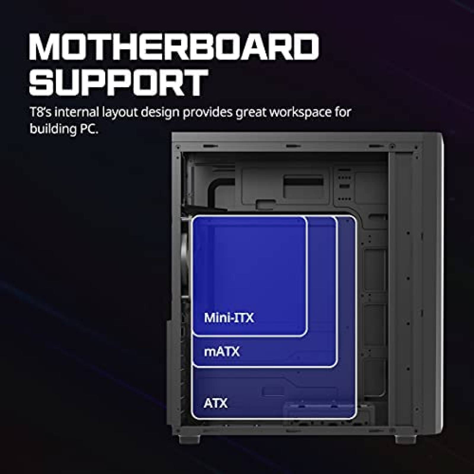 Caja para PC Zalman T9 ATX RGB USB 3.0 Ventilador de 120mm