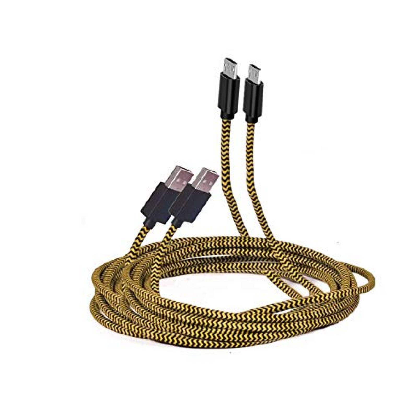 Cable AOSOK 10 FT De Carga Compatible Con PS4 -Amarillo