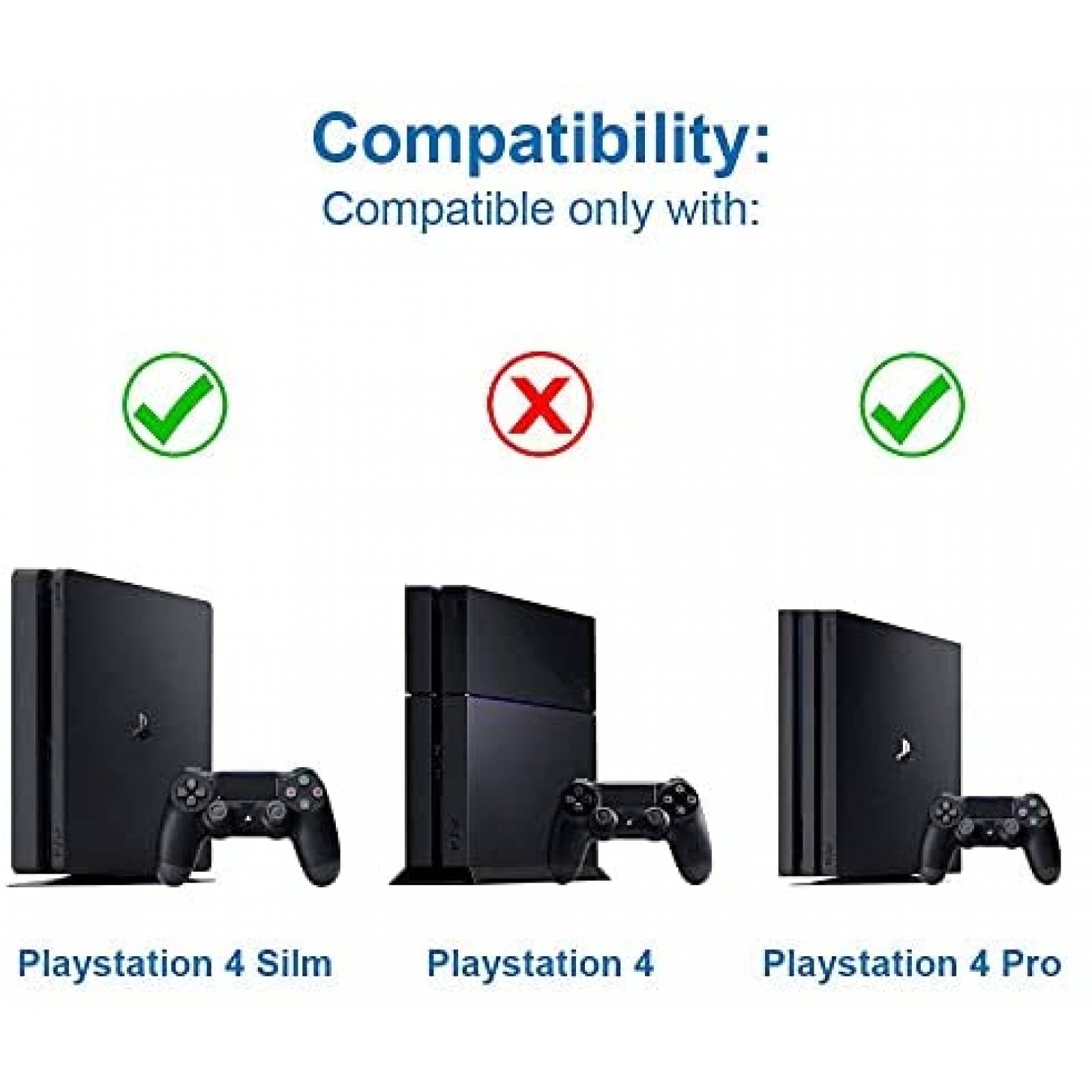 Lector para discos blu-ray para PS4 CHENLAN -Negro