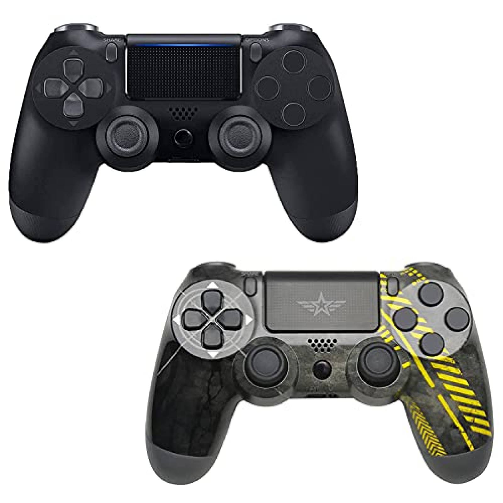 Control Gamer Bluetooth CONNYAM pasa Sony PS4 -Rojo/Azul