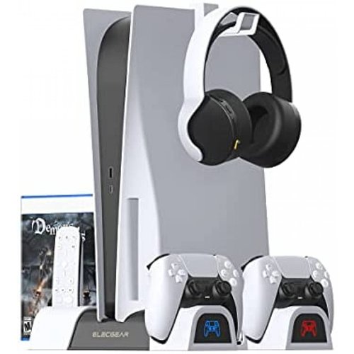 Base de refrigeración Klack para PS5 con soporte para auriculares