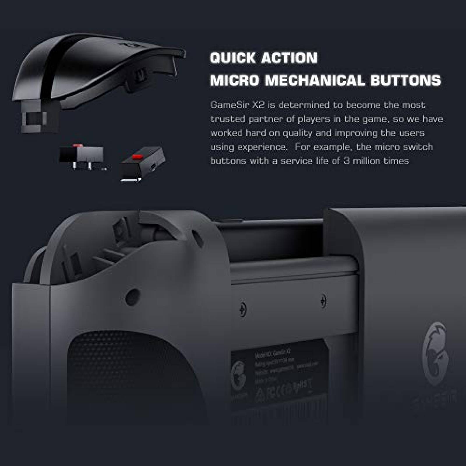 Control Gaming Gamesir X2 Bluetooth p Movil Android iPhone