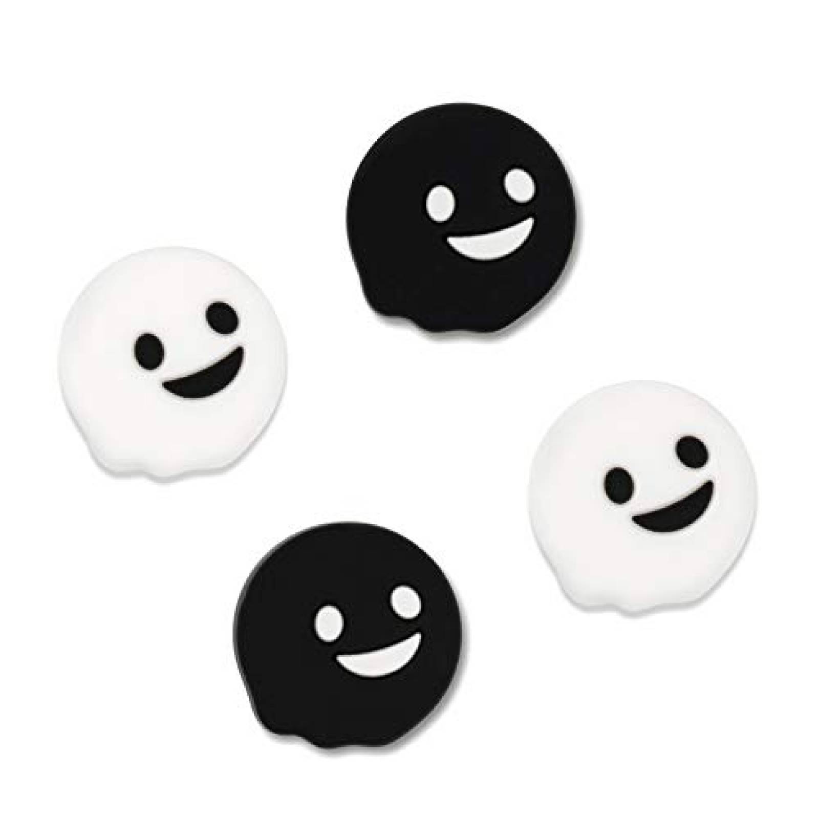 Protectores joysticks GeekShare Fantasma x4 -Negro/blanco