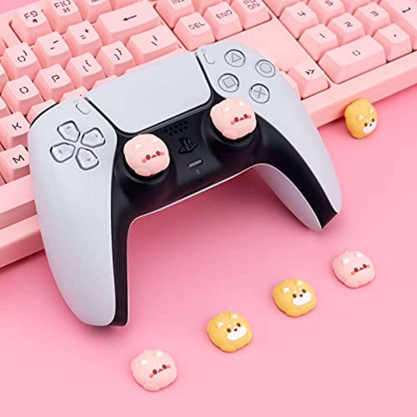 GeekShare Cute Silicone Joy Con Thumb Grip Caps, Joystick GeekShare Cute Silicone Joy Con Thumb Grip Caps, Joystick
