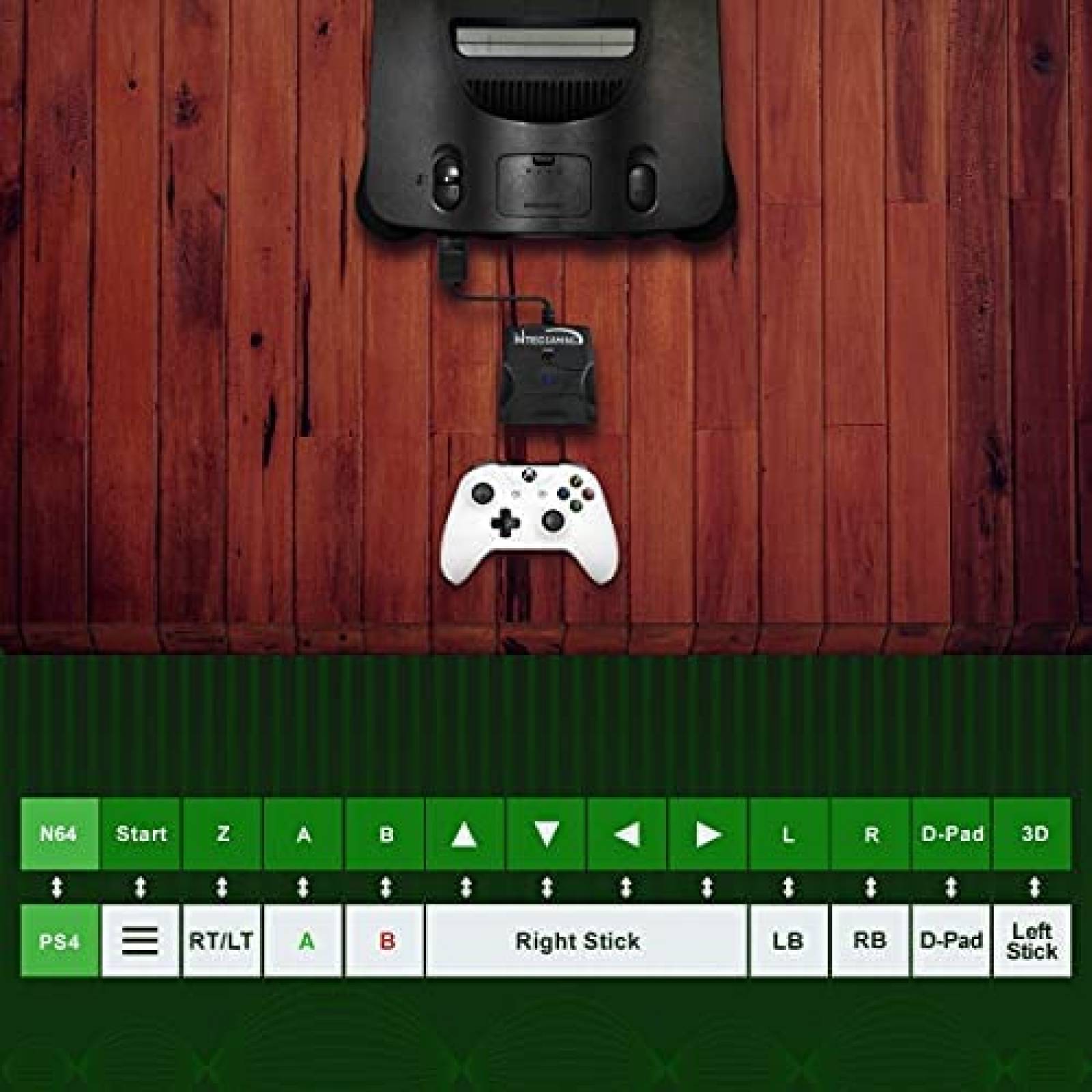 Adaptador para Control de Consola Intec Gaming Bluetooth