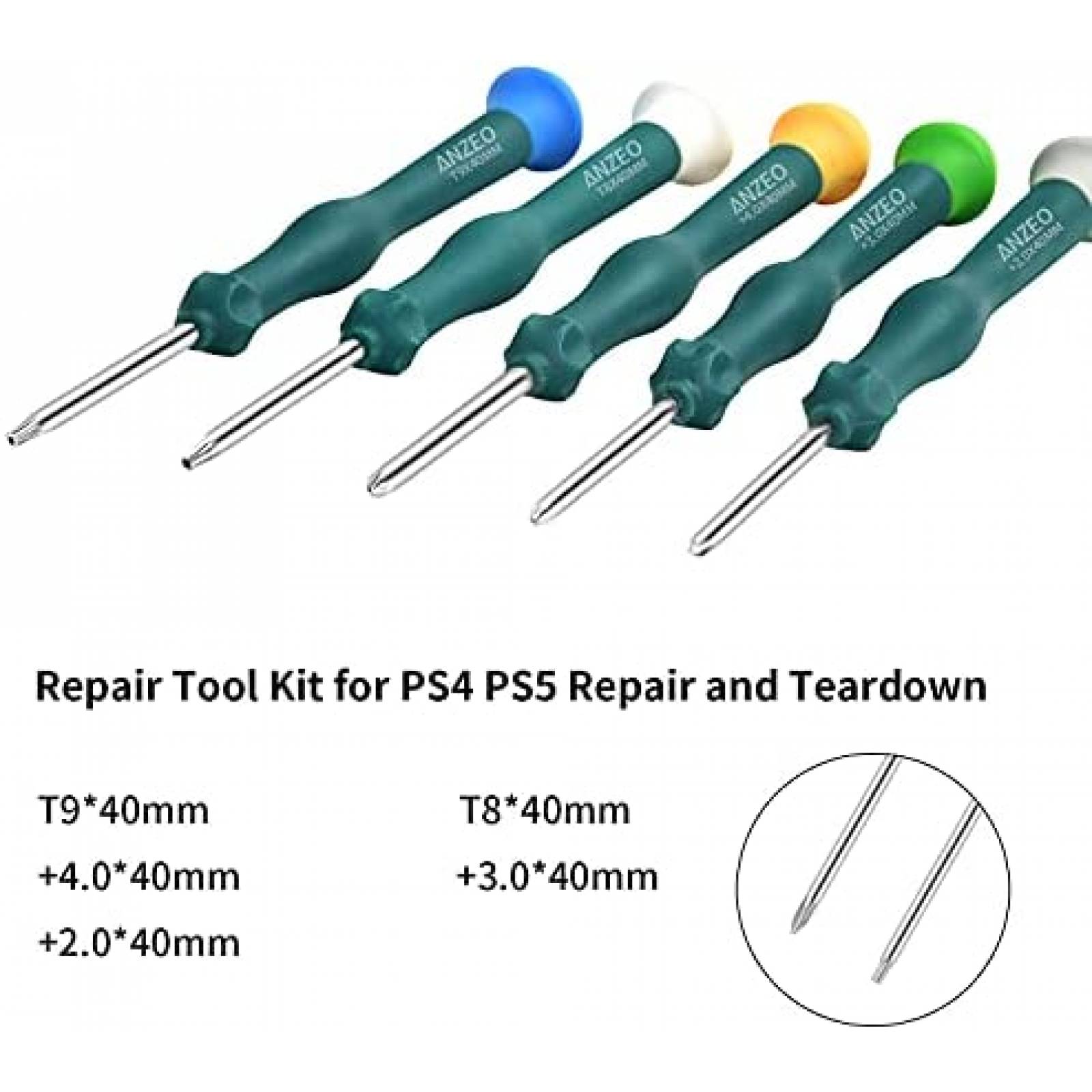 Kit de Reparacion JAOYSTII para Consola PlayStation 4/5