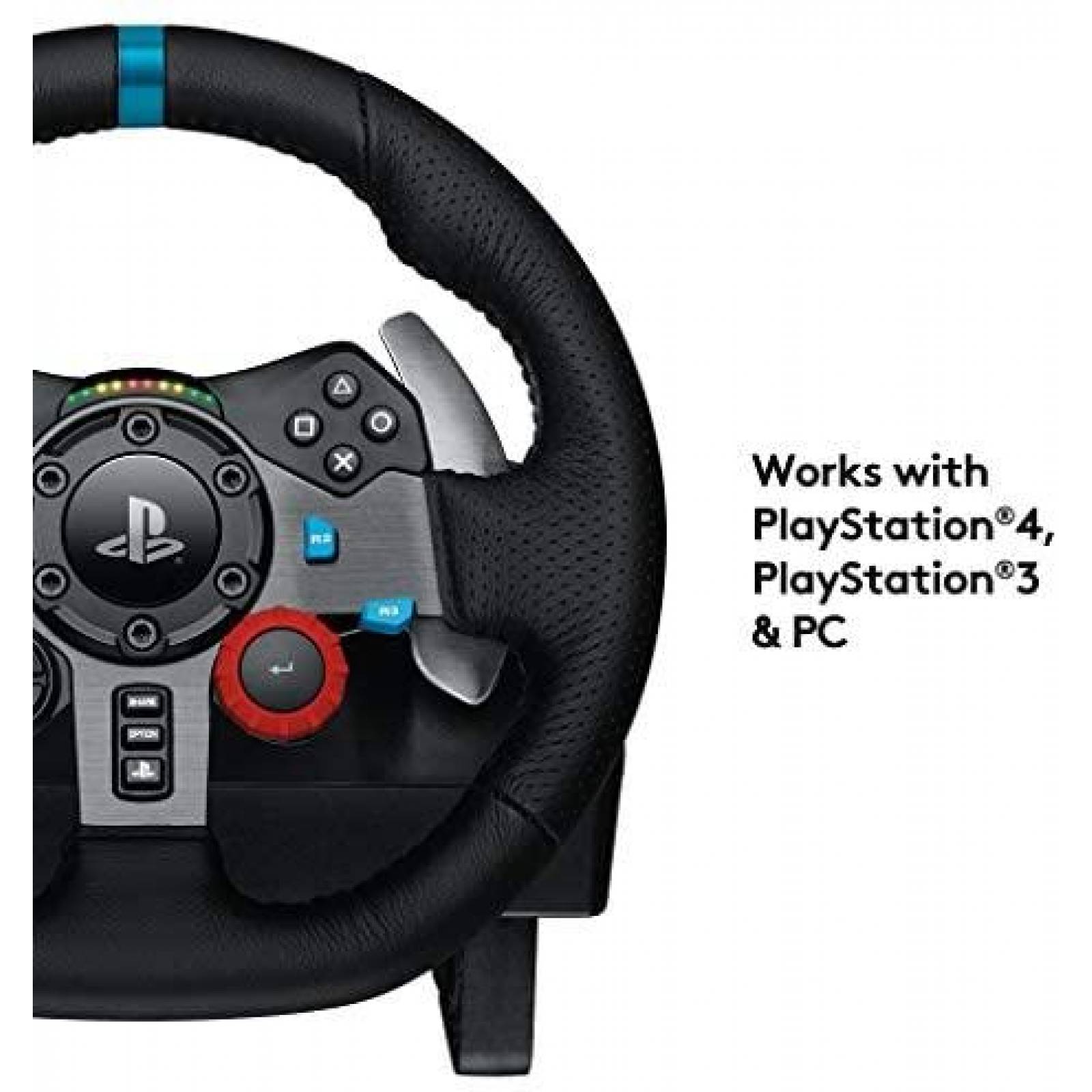 Volante de Videojuegos Logitech G G29 USB con Pedales -Negro