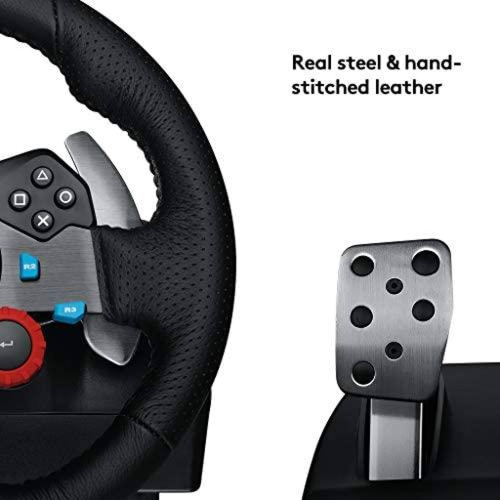 Volante de Videojuegos Logitech G G29 USB con Pedales -Negro