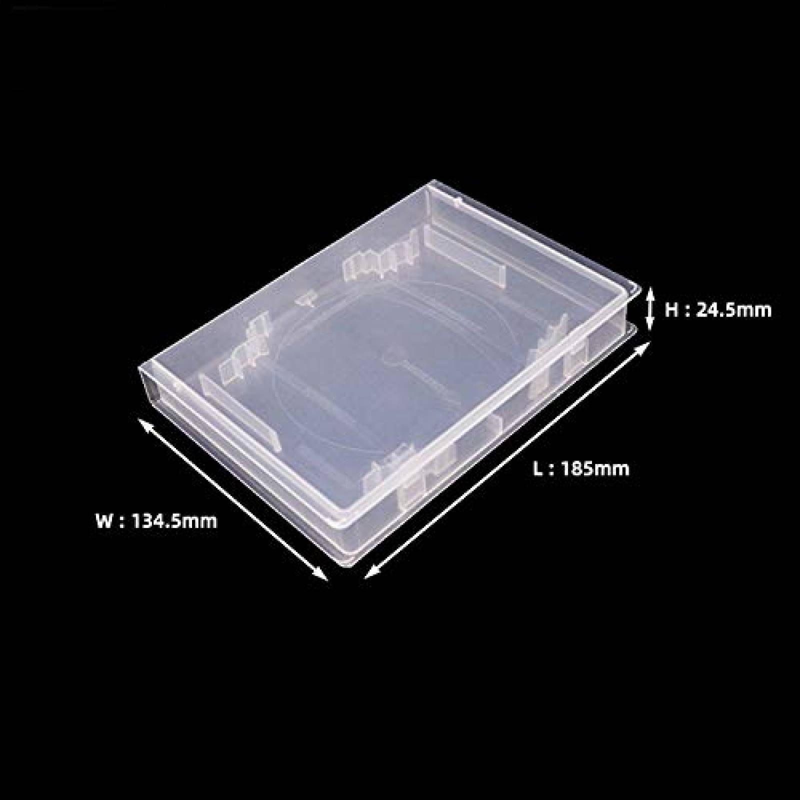 Caja Videojuegos MANWU Universal 5 unidades plastico -Blanco