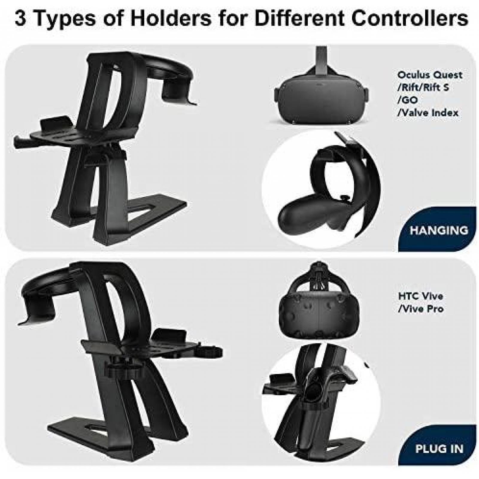 Controles de Realidad Virtual MASiKEN Oculus Quest 2 -Blanco