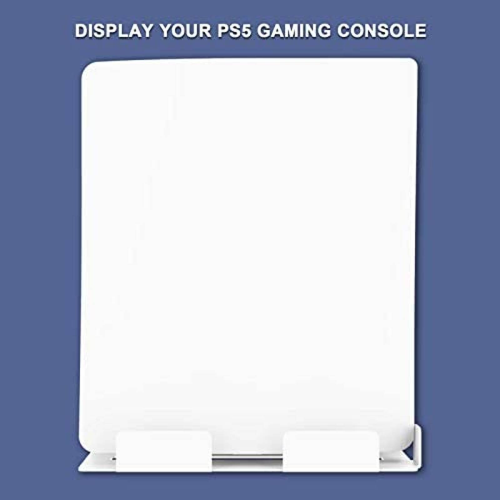 Soporte con Montaje de Pared NexiGo para Sony PS5 -Blanco