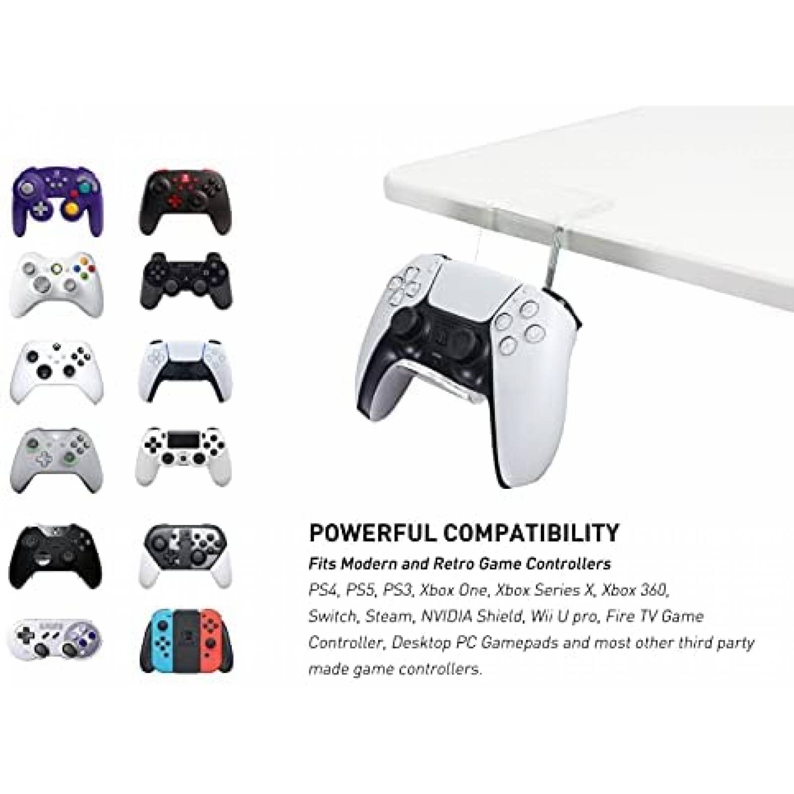 Soporte para control de juego OAPRIRE 2 unidades universal