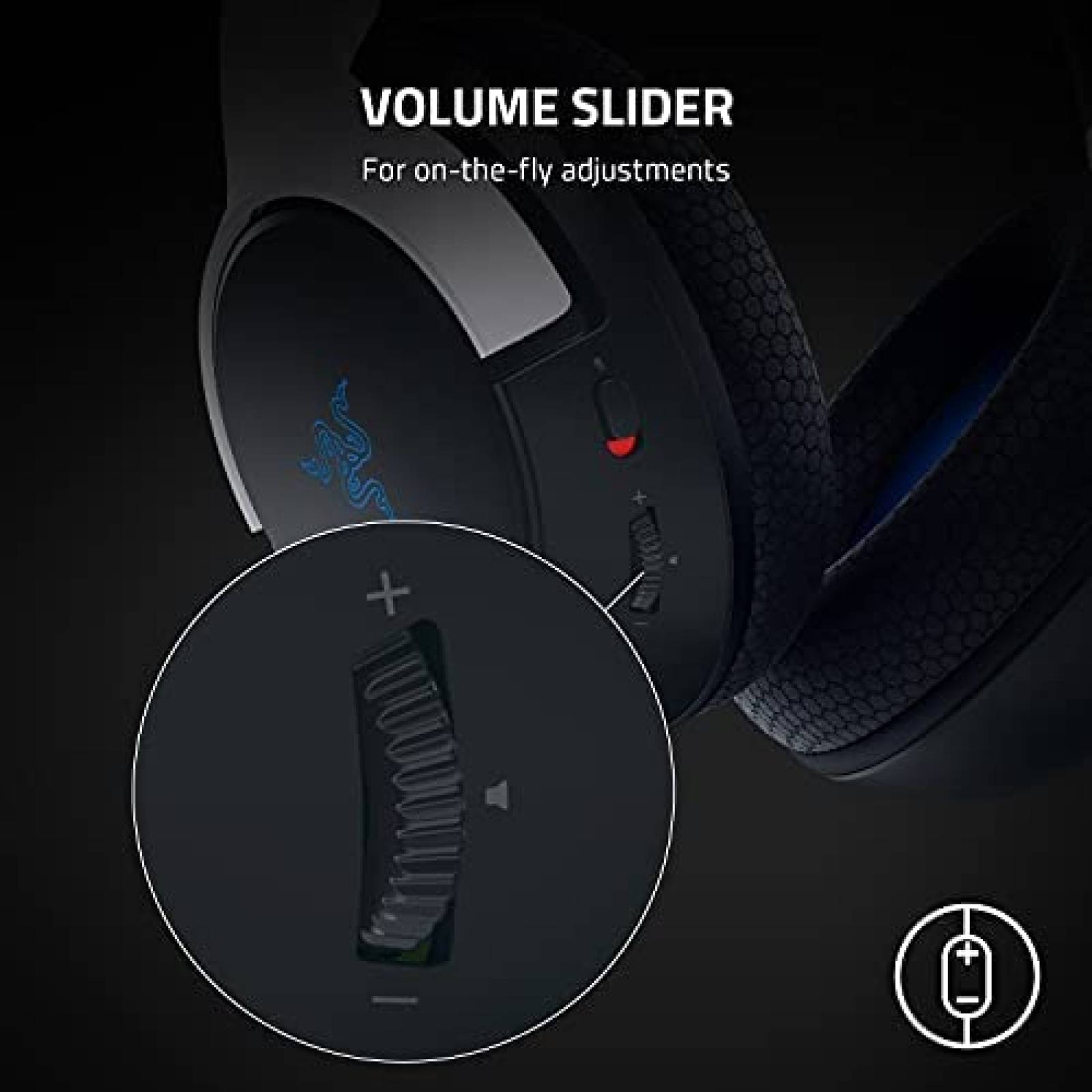 Audifonos gamer para PS5 Razer Kaira X alambricos -Blanco