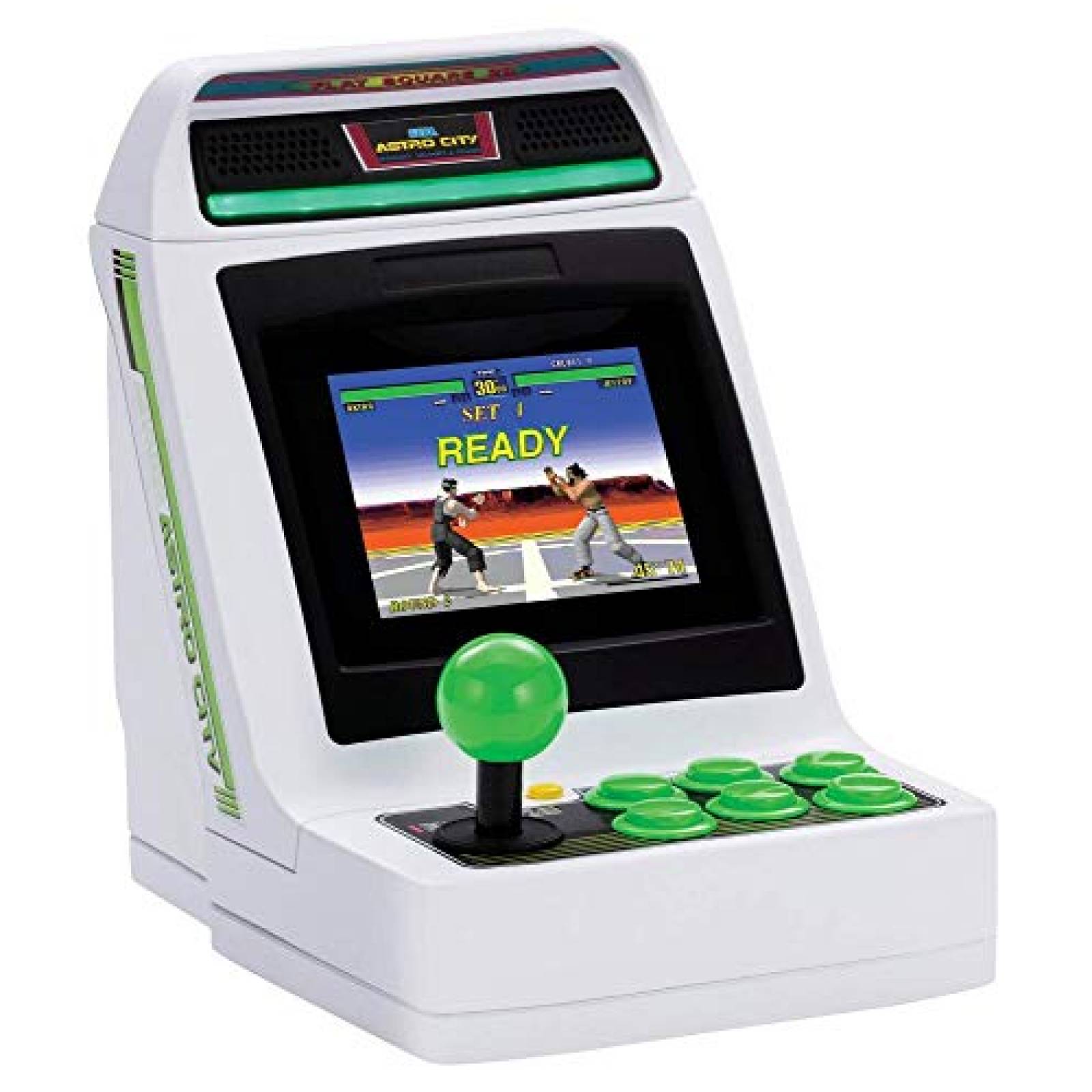 Mini Consola SEGA Astro City Incluye 36 Juegos -Blanco