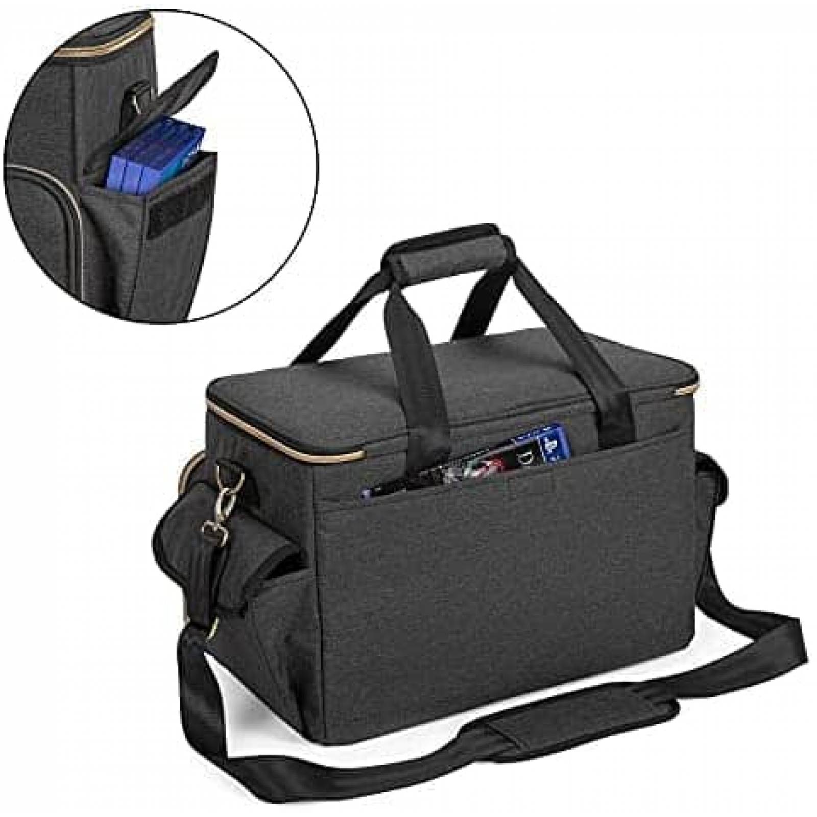 Bolsa para consola Trunab para PS5/PS4/Xbox One -Negro