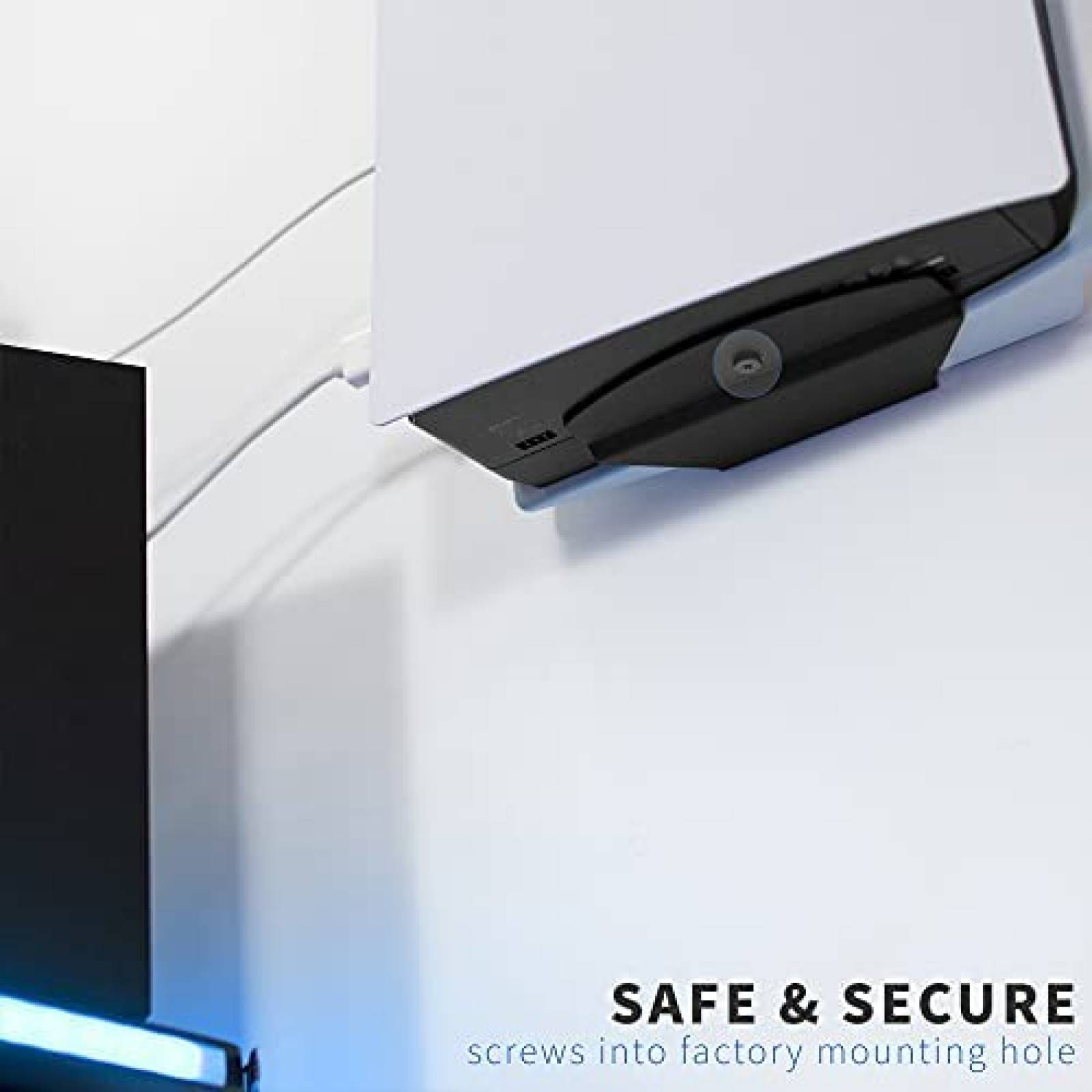 Soporte de pared VIVO para Playstation 5 de acero -Negro