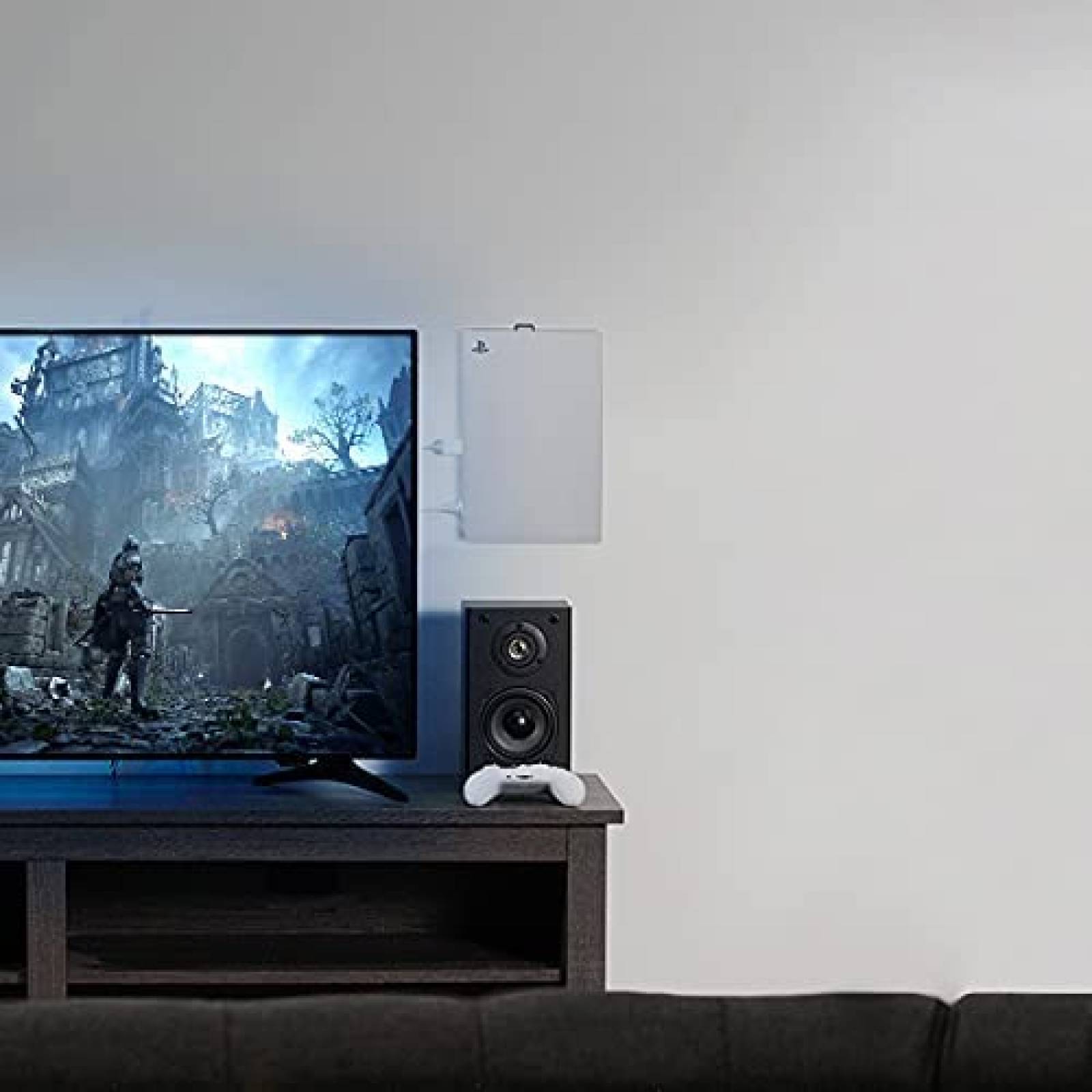 Soporte de pared VIVO para Playstation 5 de acero -Negro