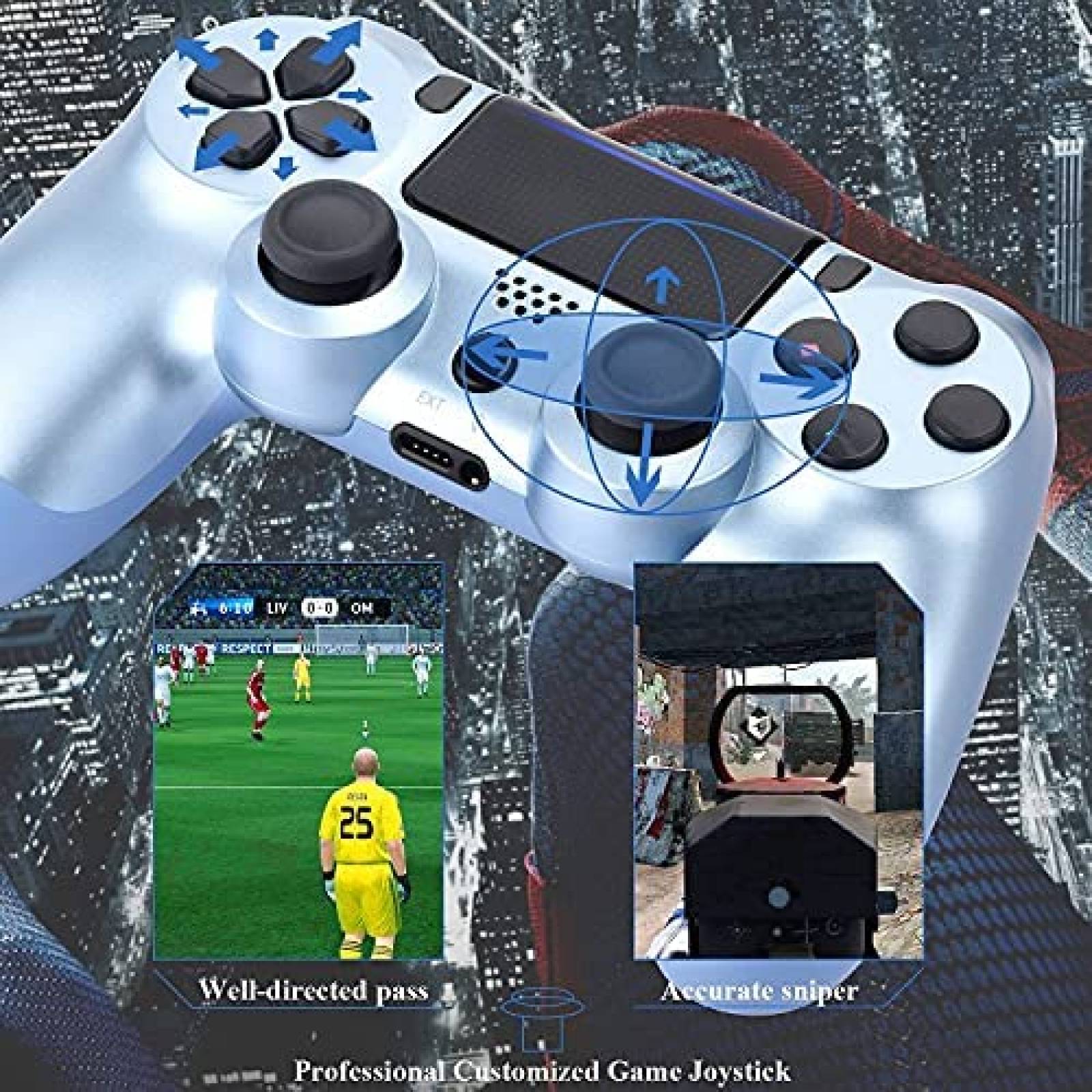 Control YU33 Paquete de 2 inalambricos compatibles con P-4