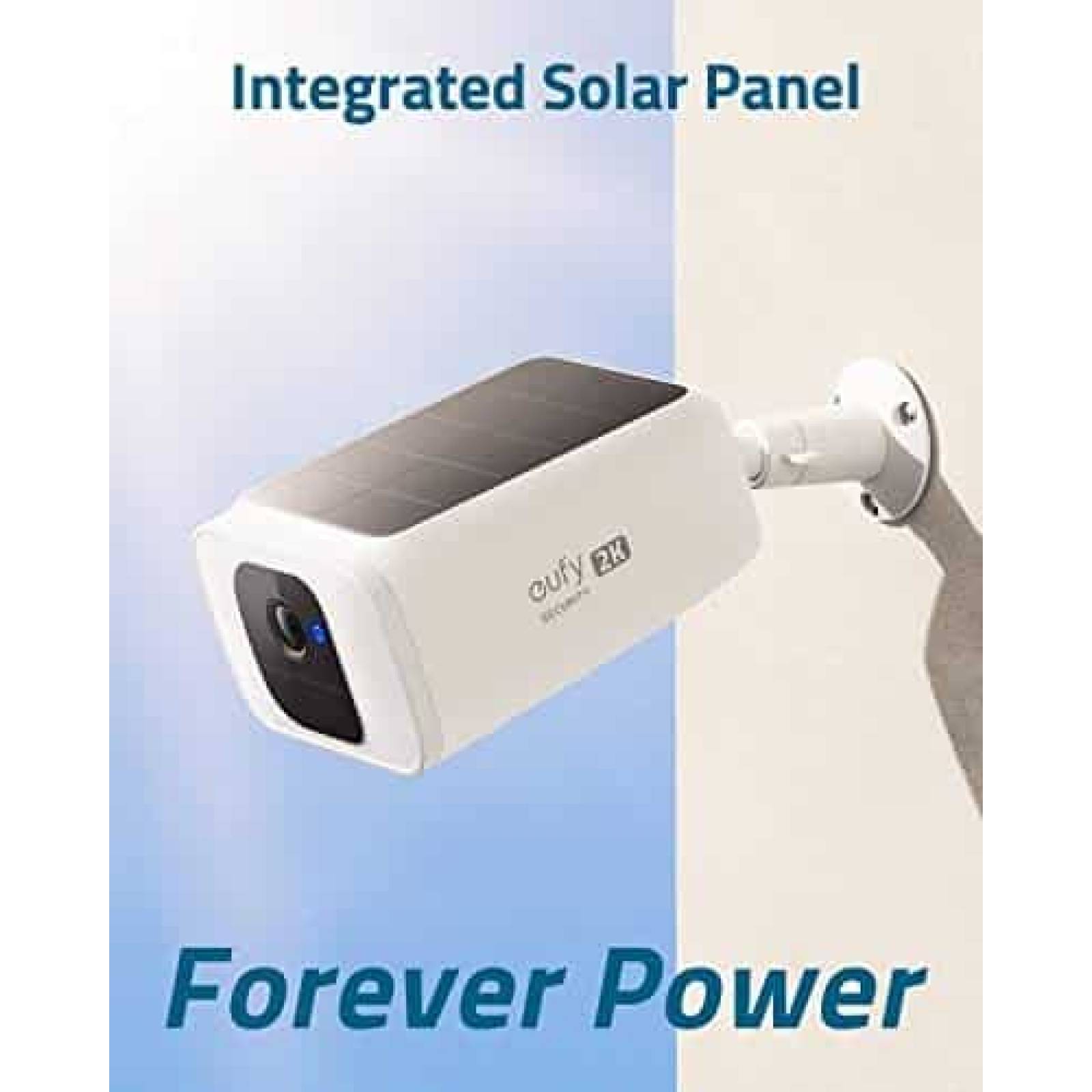 Camara de Seguridad Eufy SoloCam S40 Solar 2K Inalambrica