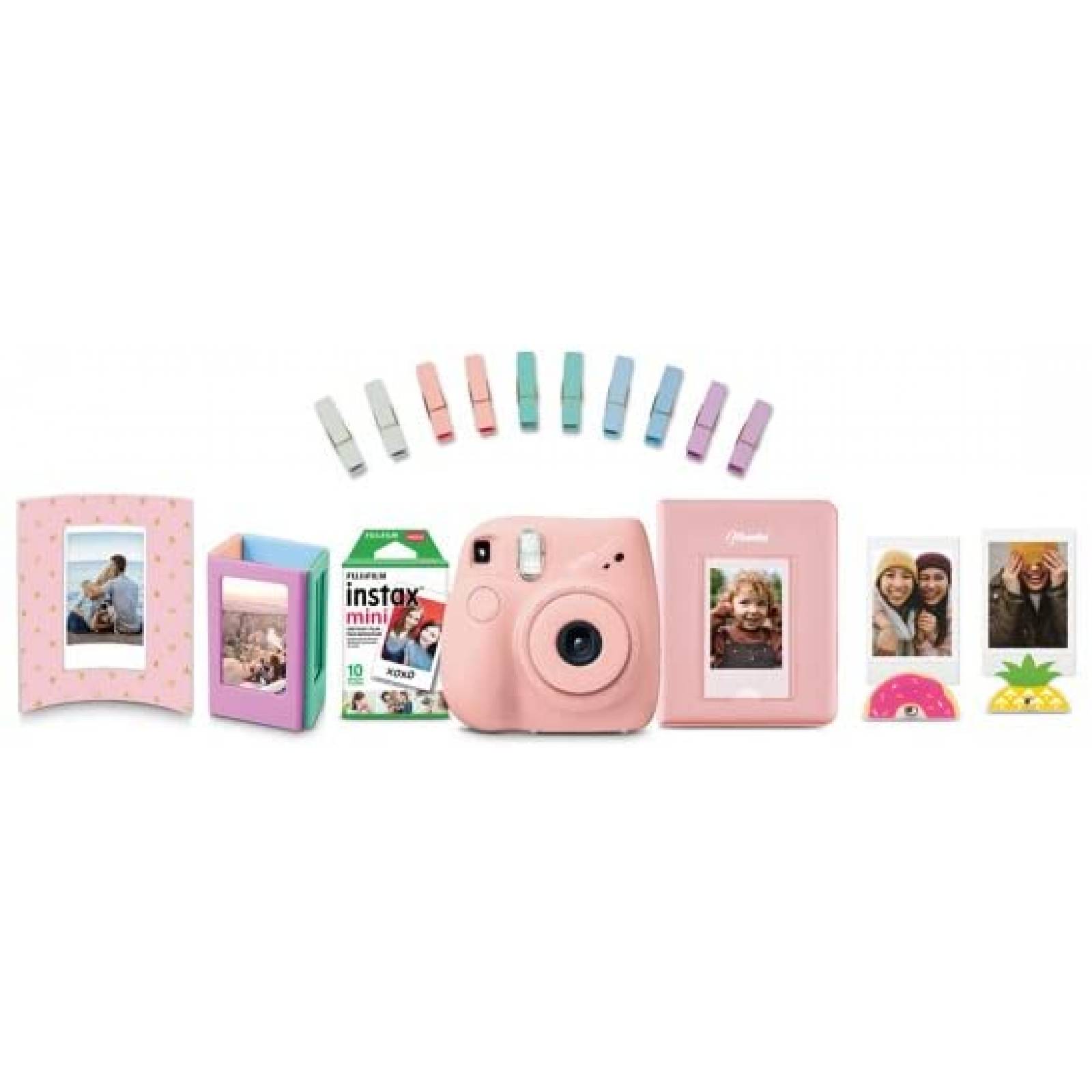 Camara FujiFilm Instax Mini 7+ Instantanea Lente Plegable