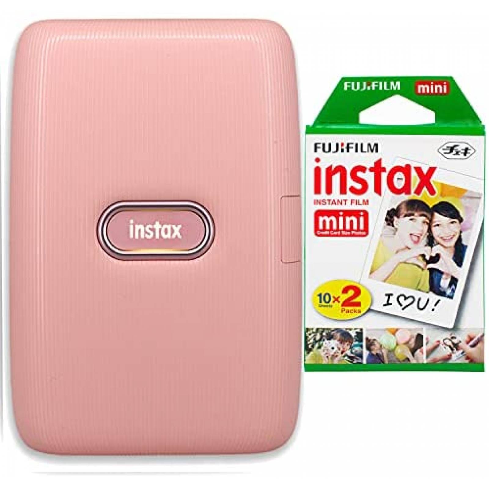 Impresora de Fotos Instantaneas Fujifilm Instax Mini -Rosa