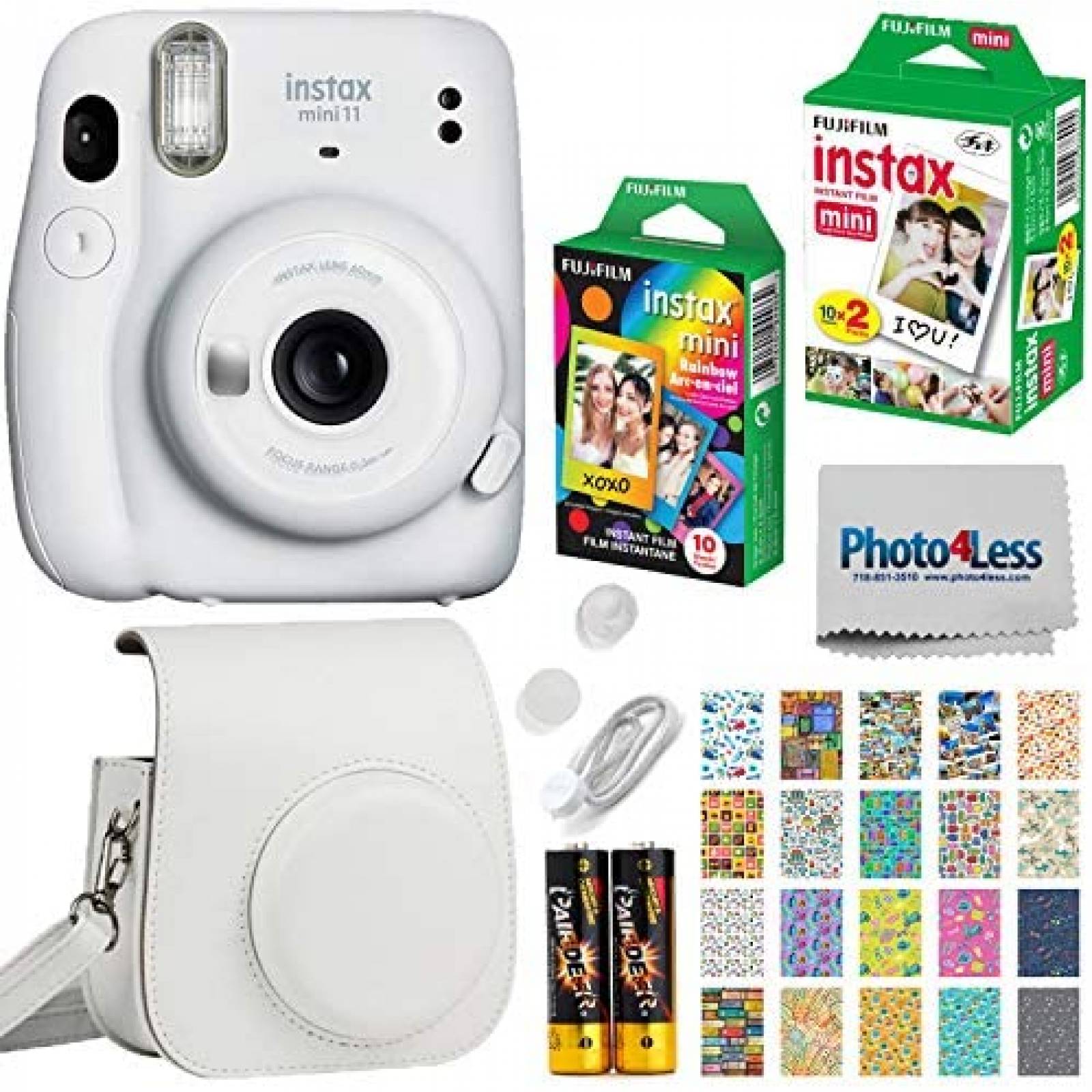 Camara Instantanea Fujifilm Instax Mini 11 con Stickers