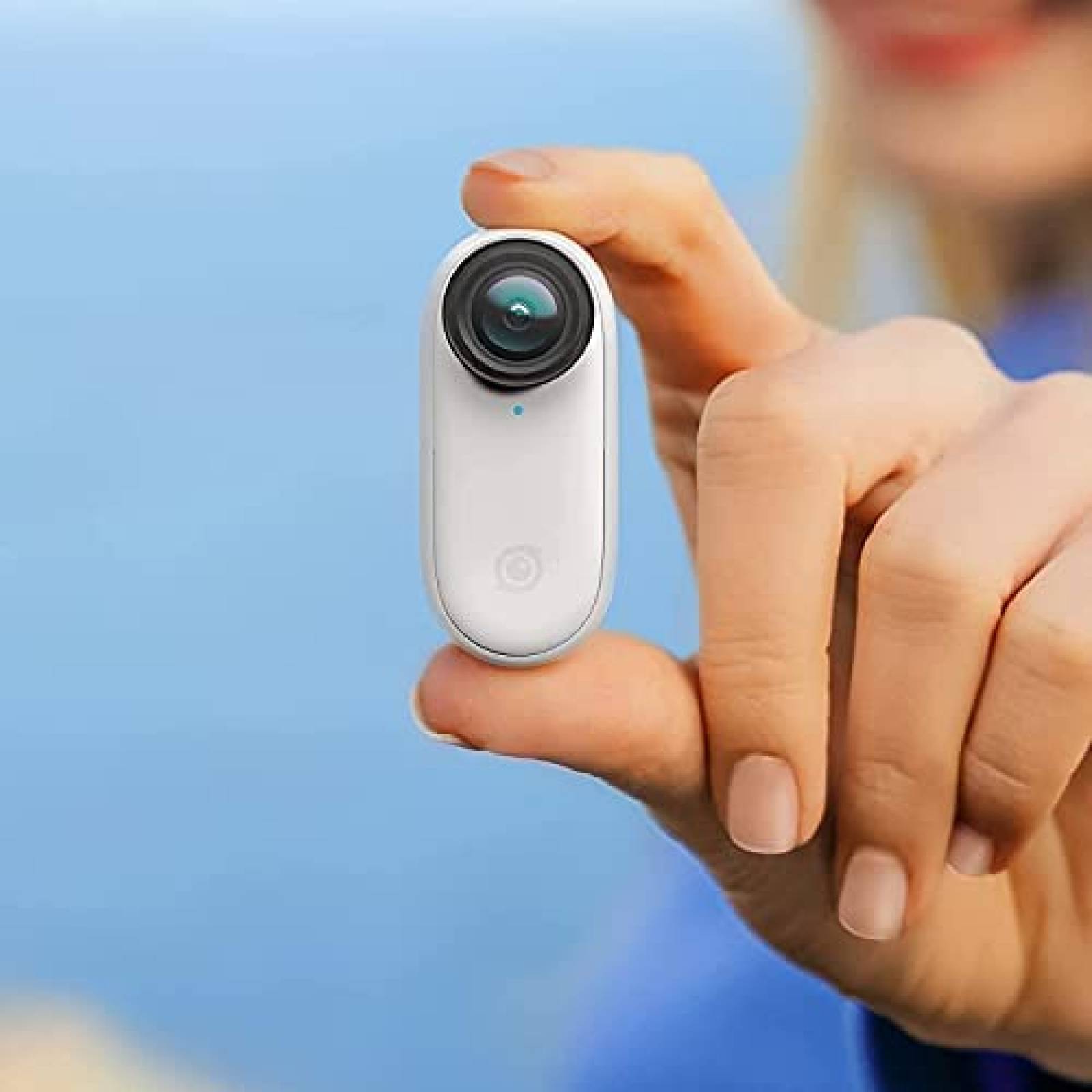 Camara de accion Insta360 GO 2 pequea resistente al agua