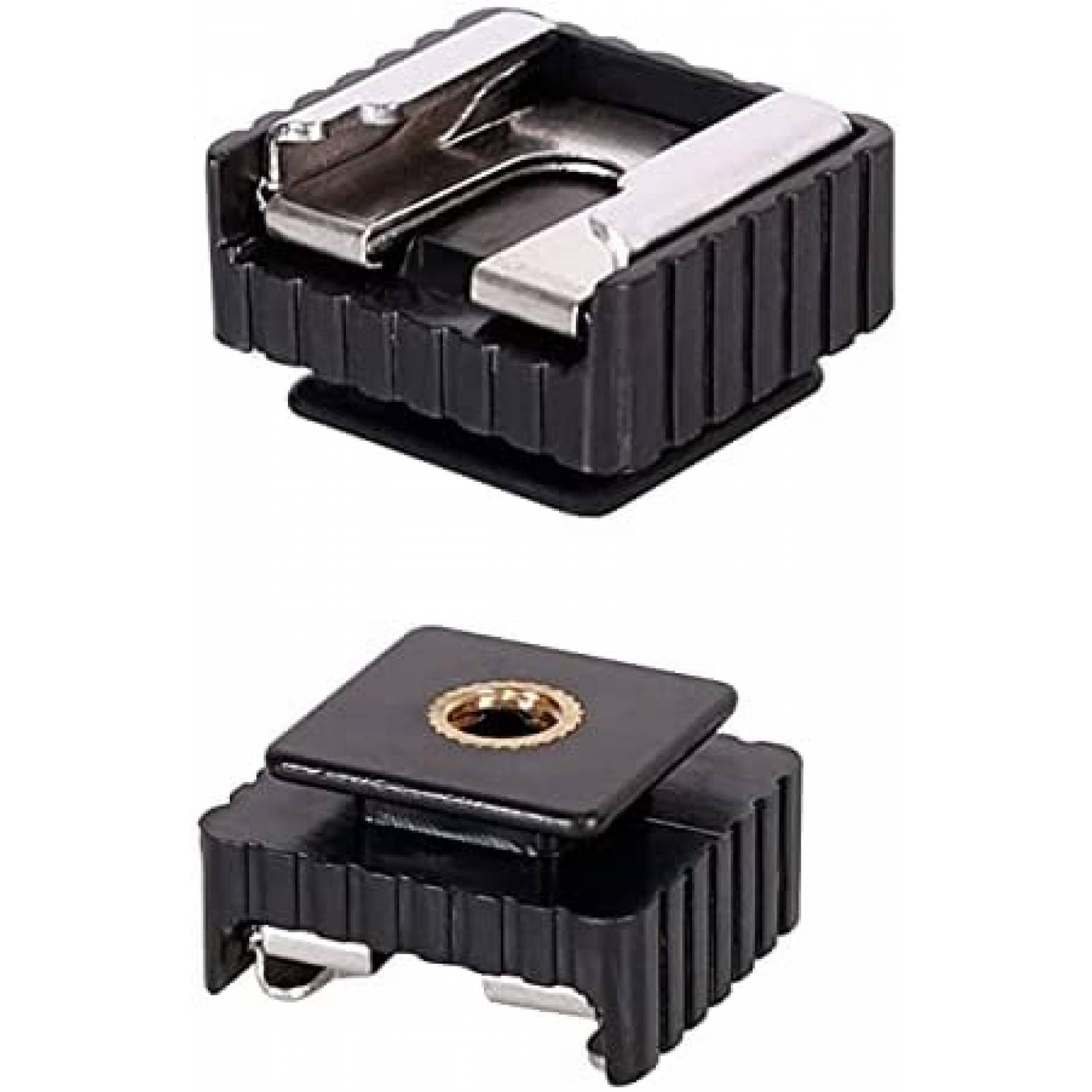 Adaptador de montaje de zapata QYXINC estandar flash 2 pzs