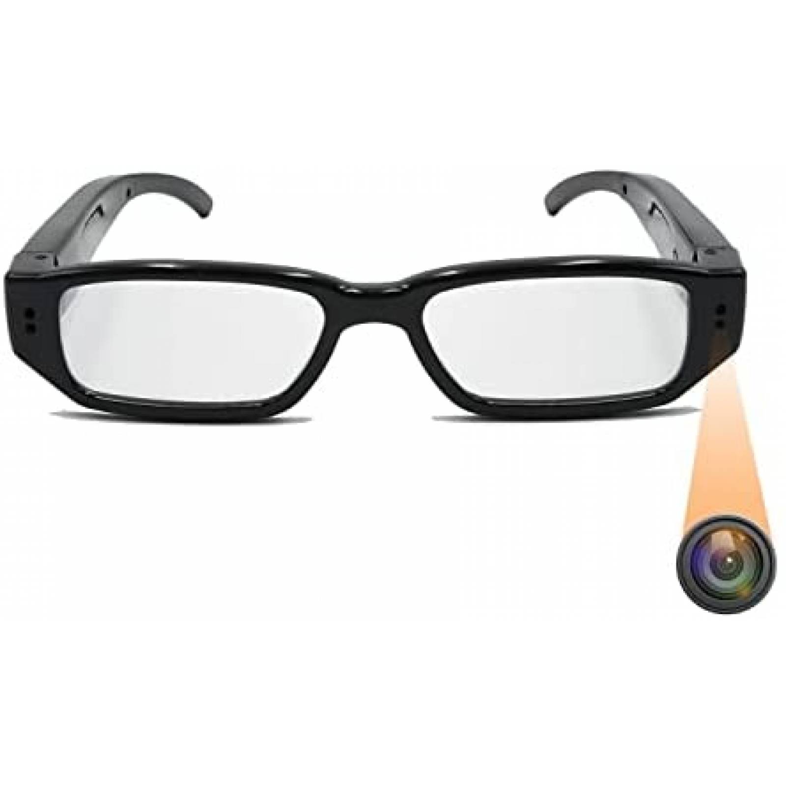 Lentes con Camara Sheawasy con Cable Cargador USB -Negro
