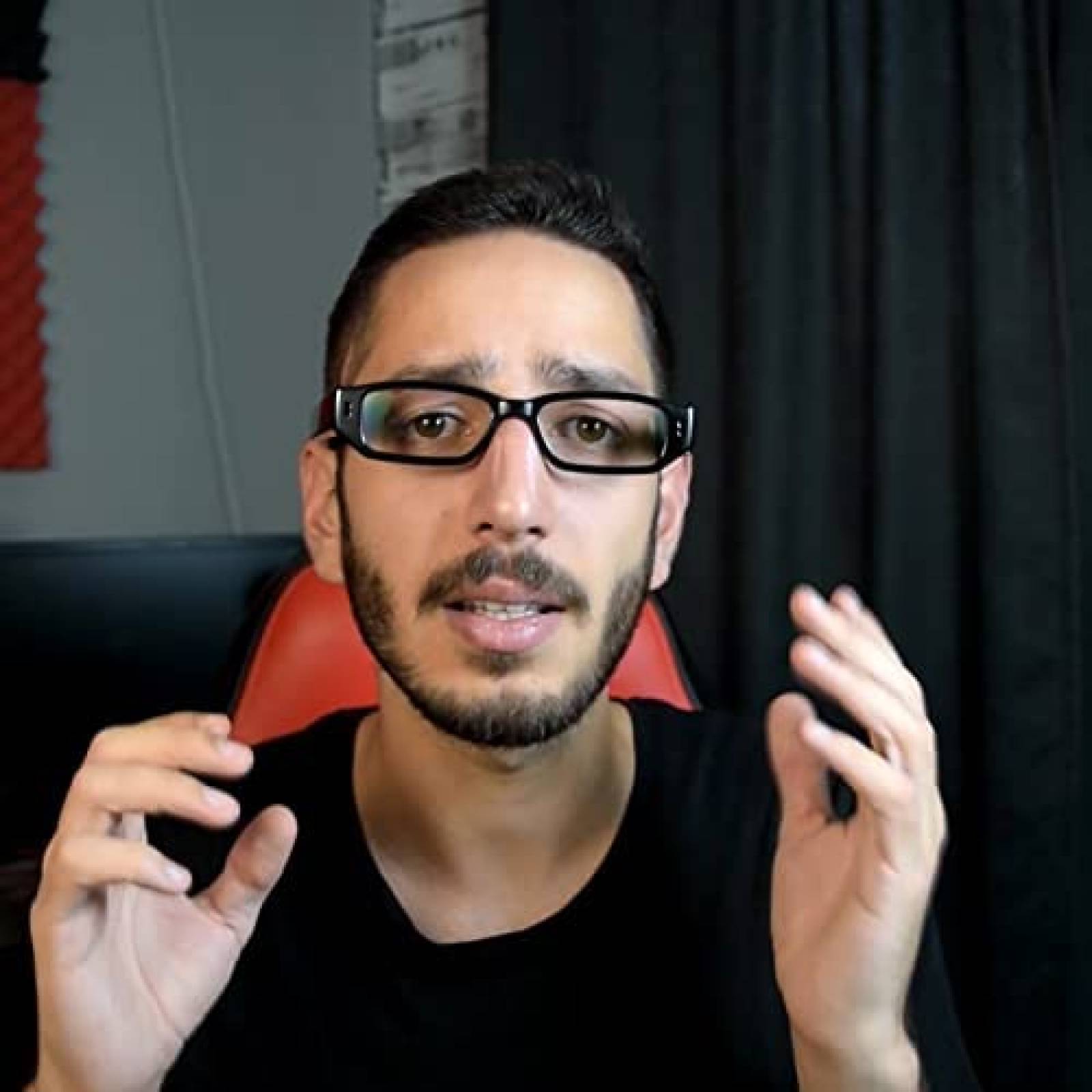 Lentes con Camara Sheawasy con Cable Cargador USB -Negro