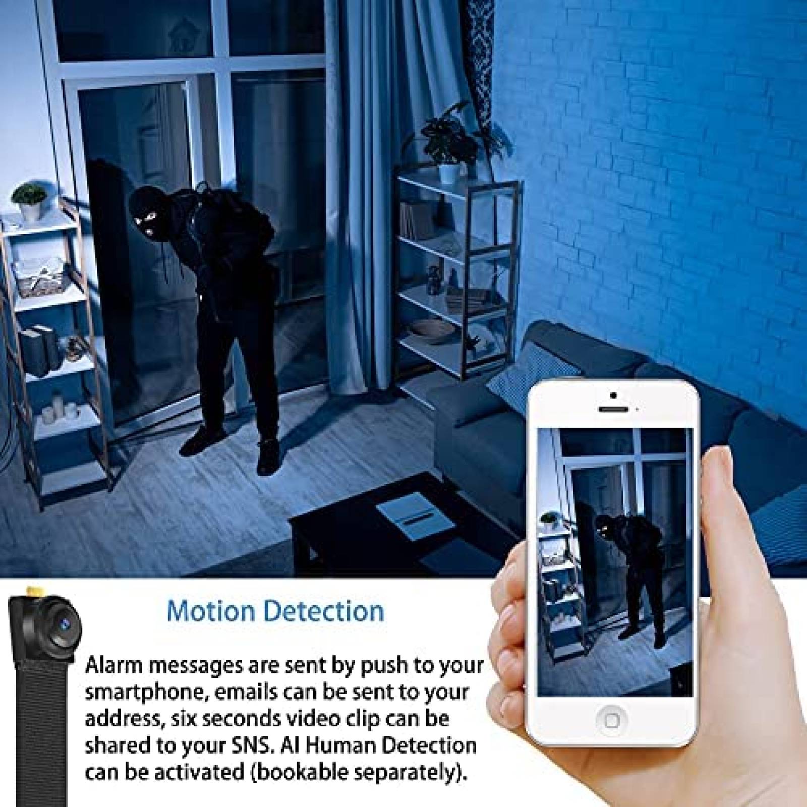 Modulo de camara ULar ULar S3 2MP HD Inalambrico Telefono