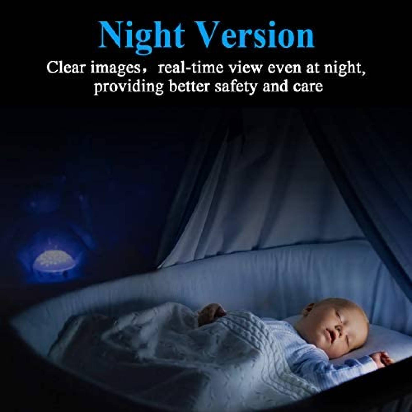 Camara Seguridad Yakry C13 HD WiFi Inalambrica -Blanco