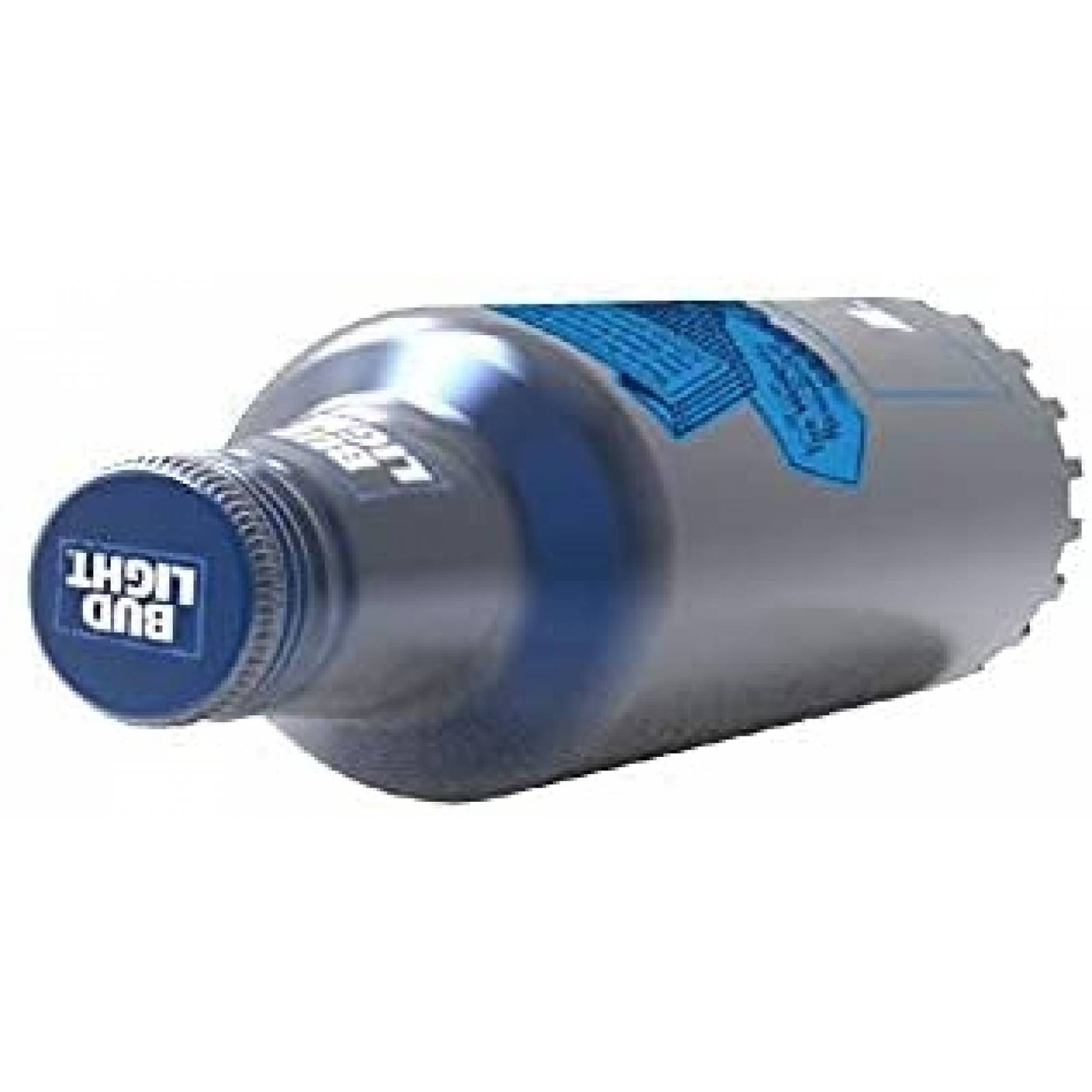 Bocina Budweiser Botella Aluminio Bluetooth 6hrs -Azul