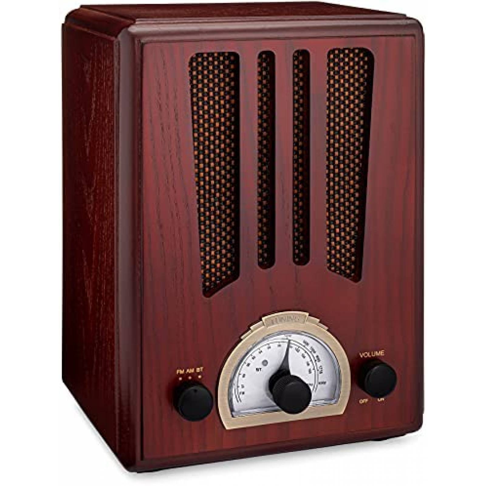 Radio am/fm estilo clasico ClearClick de madera -Cafe