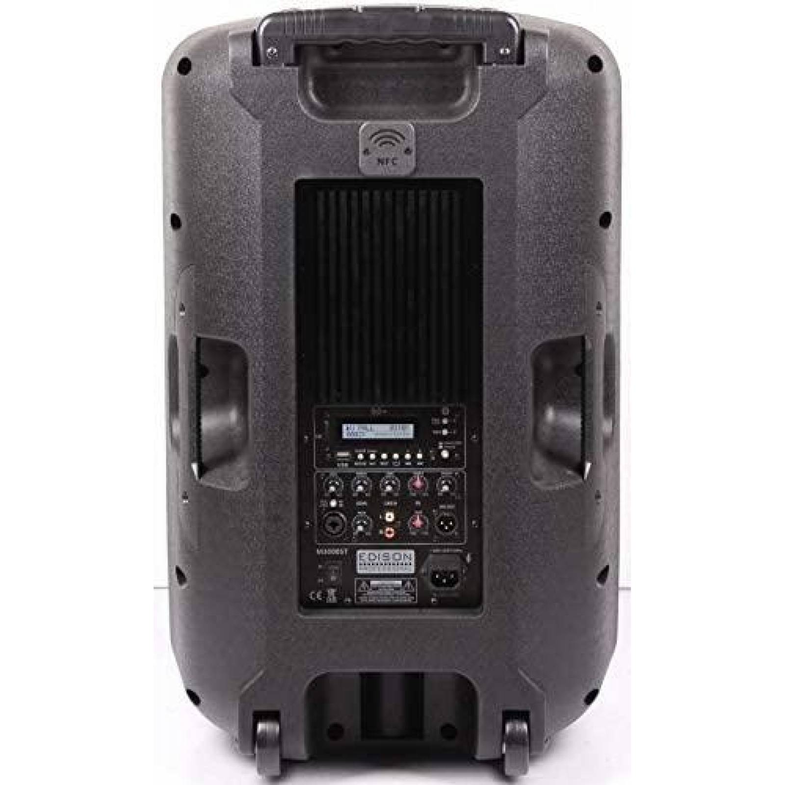 Bocina Edison Professional Multifuncional Bluetooth -Negro