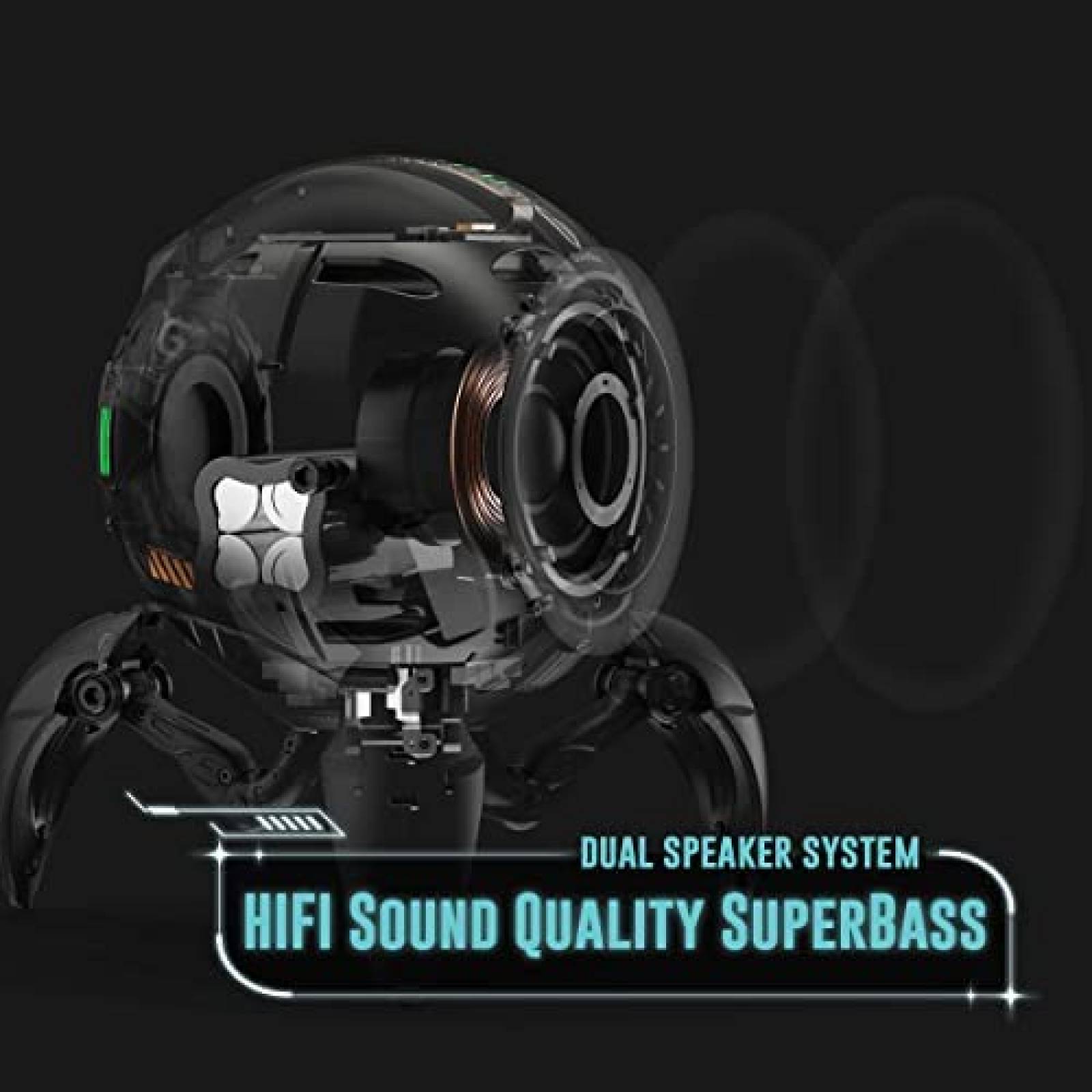 Altavoces G GravaStar Bluetooth Mars Pro Bass Boost