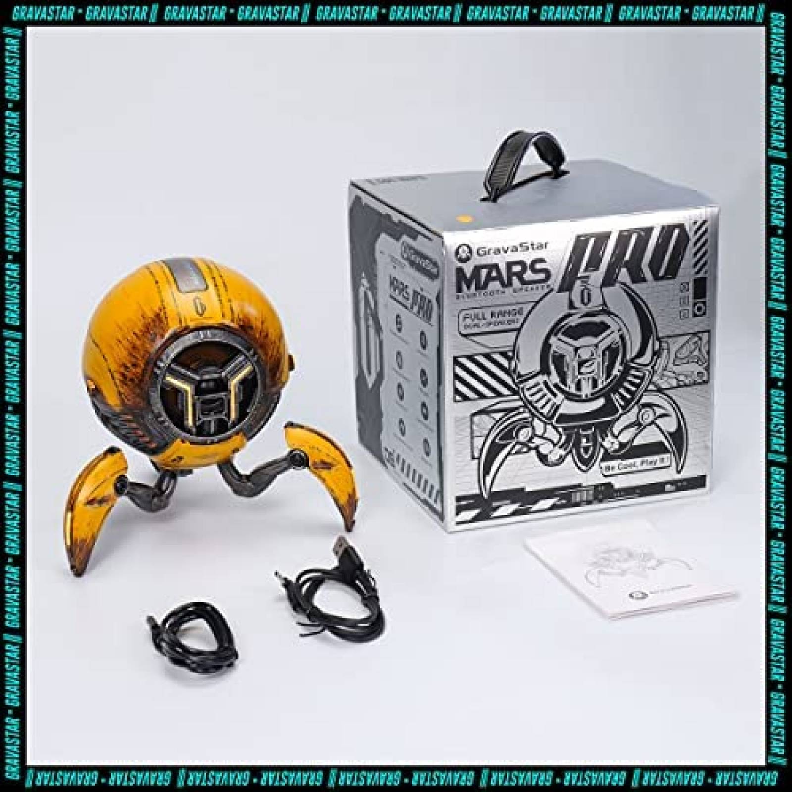 Altavoces G GravaStar Bluetooth Mars Pro Bass Boost