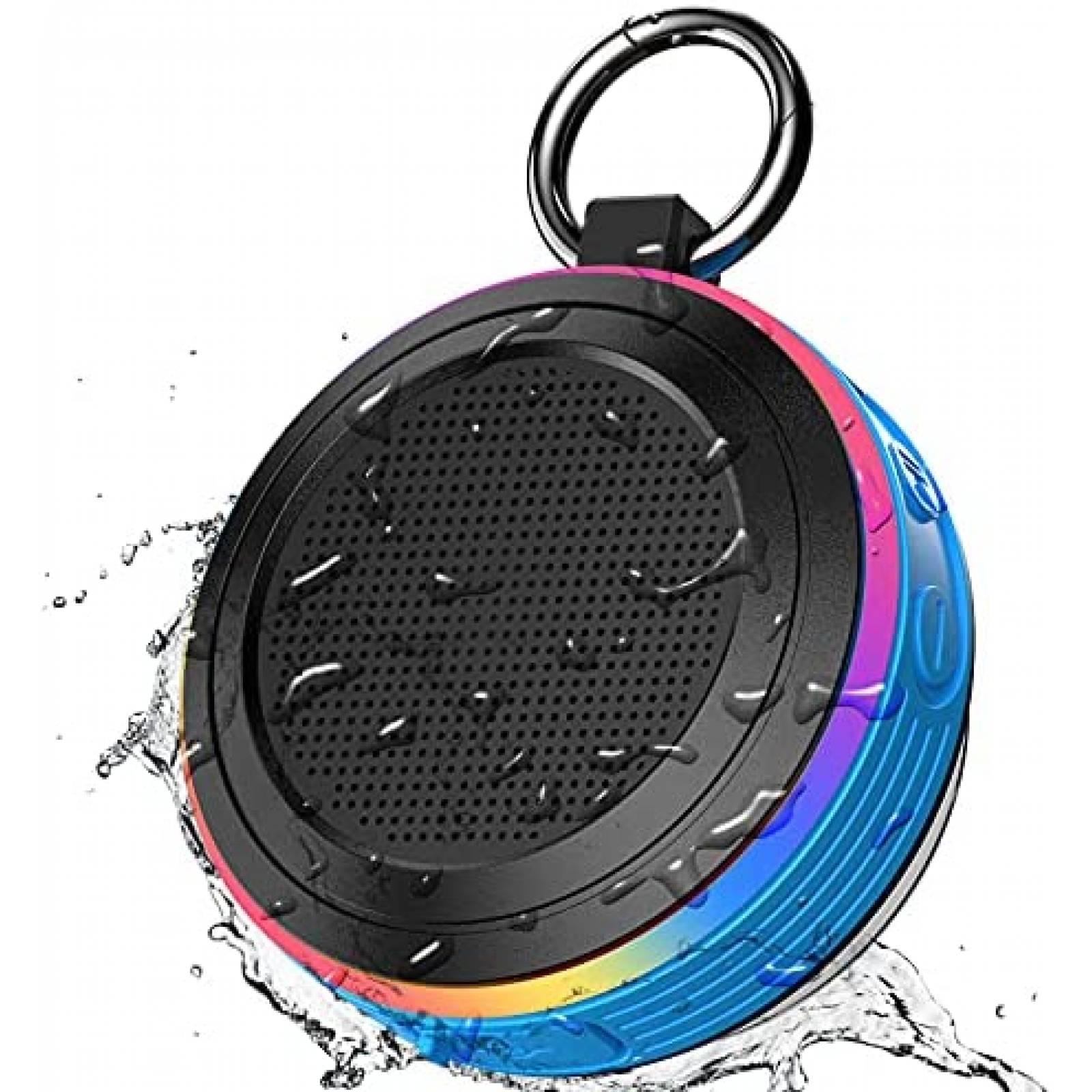 Bocina Portatil Geryst A Prueba de Agua con Llavero -Azul