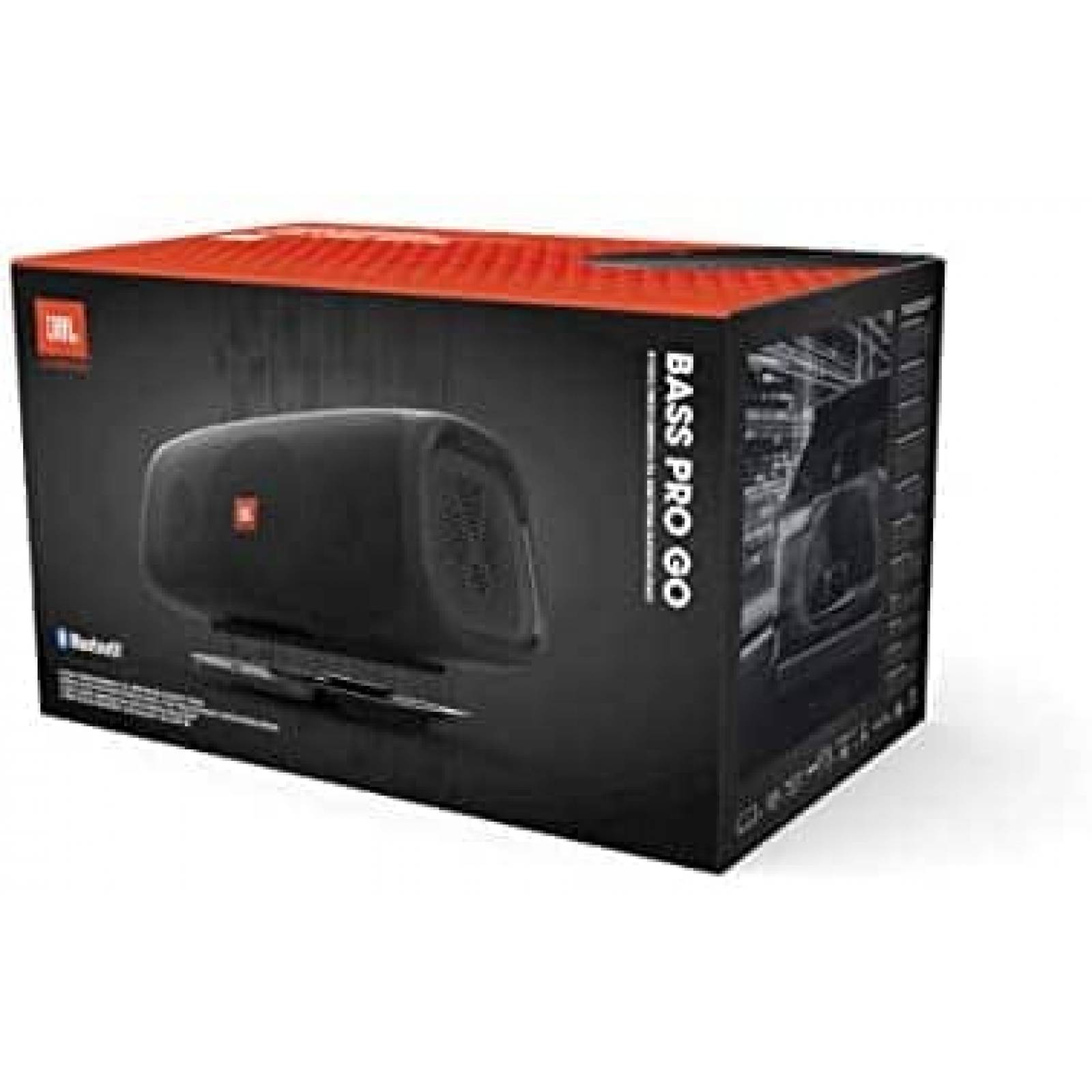 Bocina JBL BassPro Go IPX5 Bluetooth Portatil -Negro