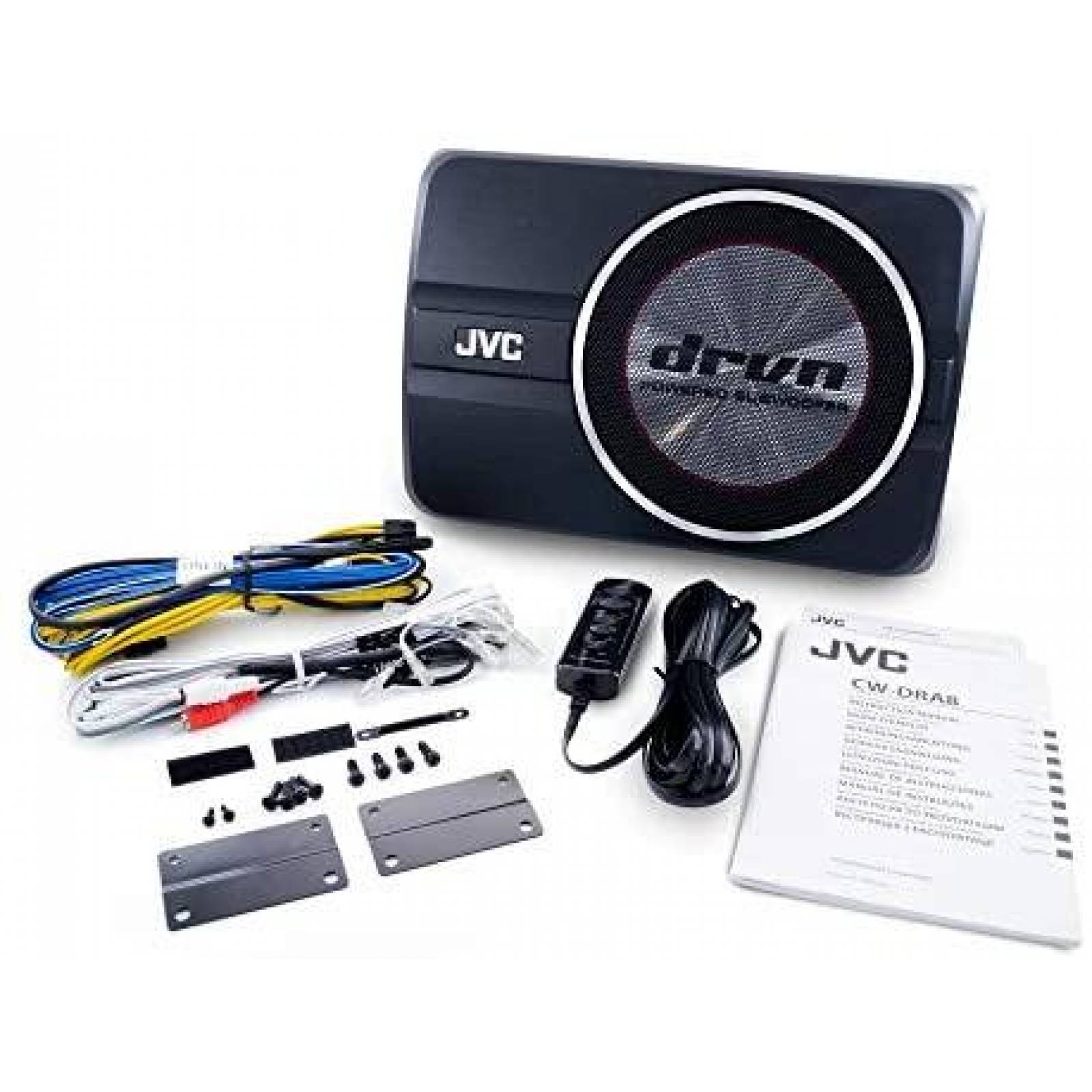 Altavoz de Subgraves JVC 250 Watts 19.7" x 12.1" x 4.7"