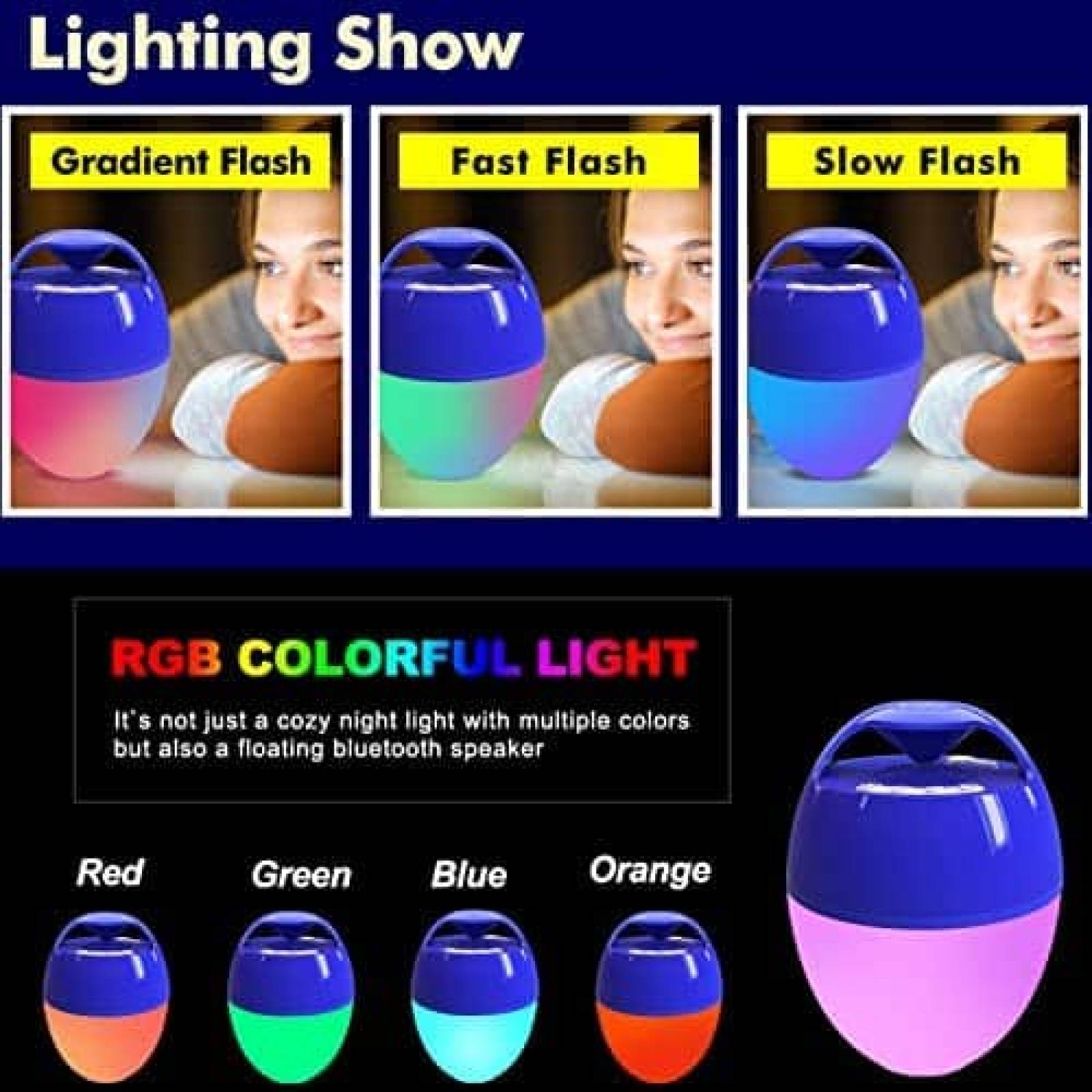 Altavoz KingSom portatil de piscina Bluetooth -Azul