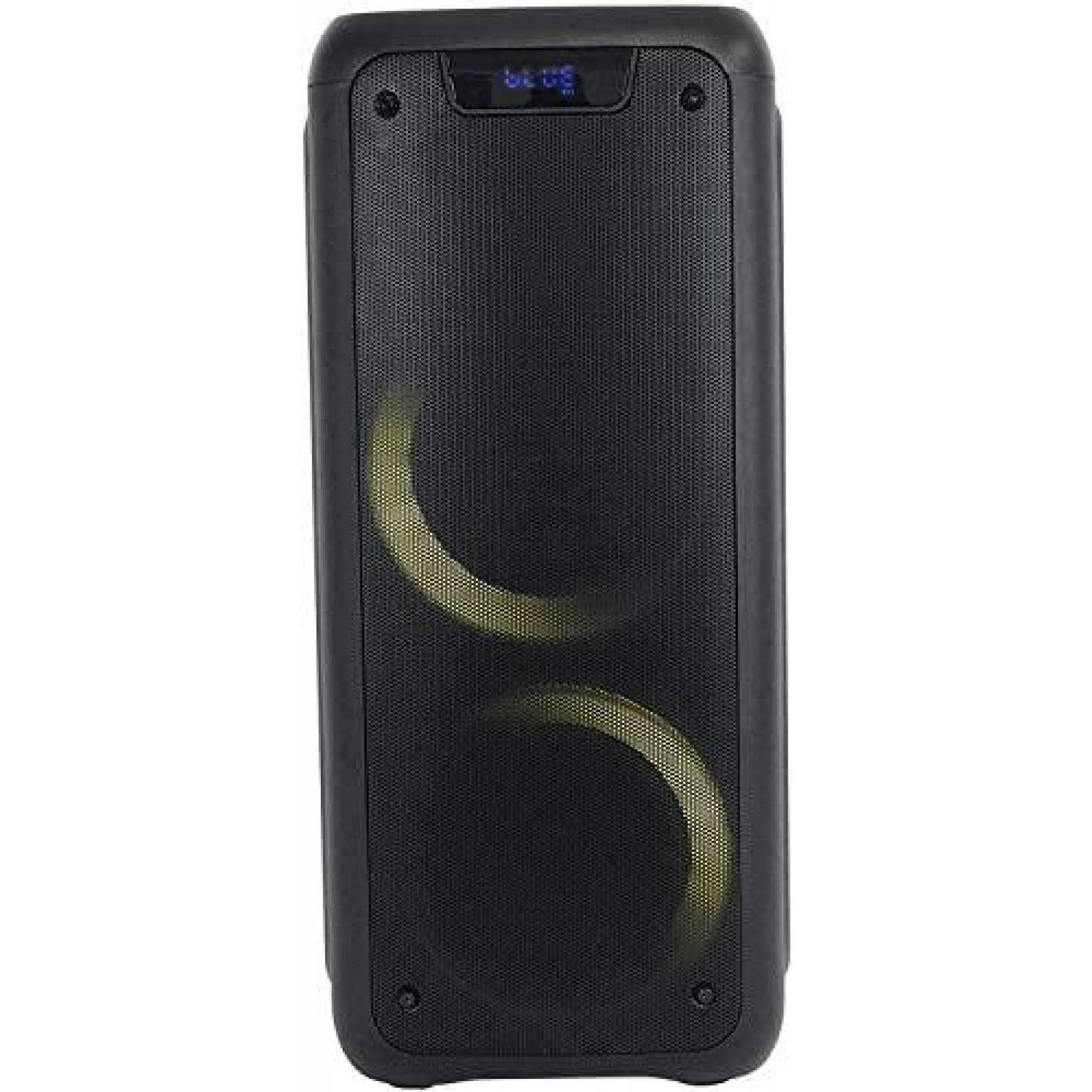 Bocina Nutek 6.5" Bluetooth Portatil recargable -Negro